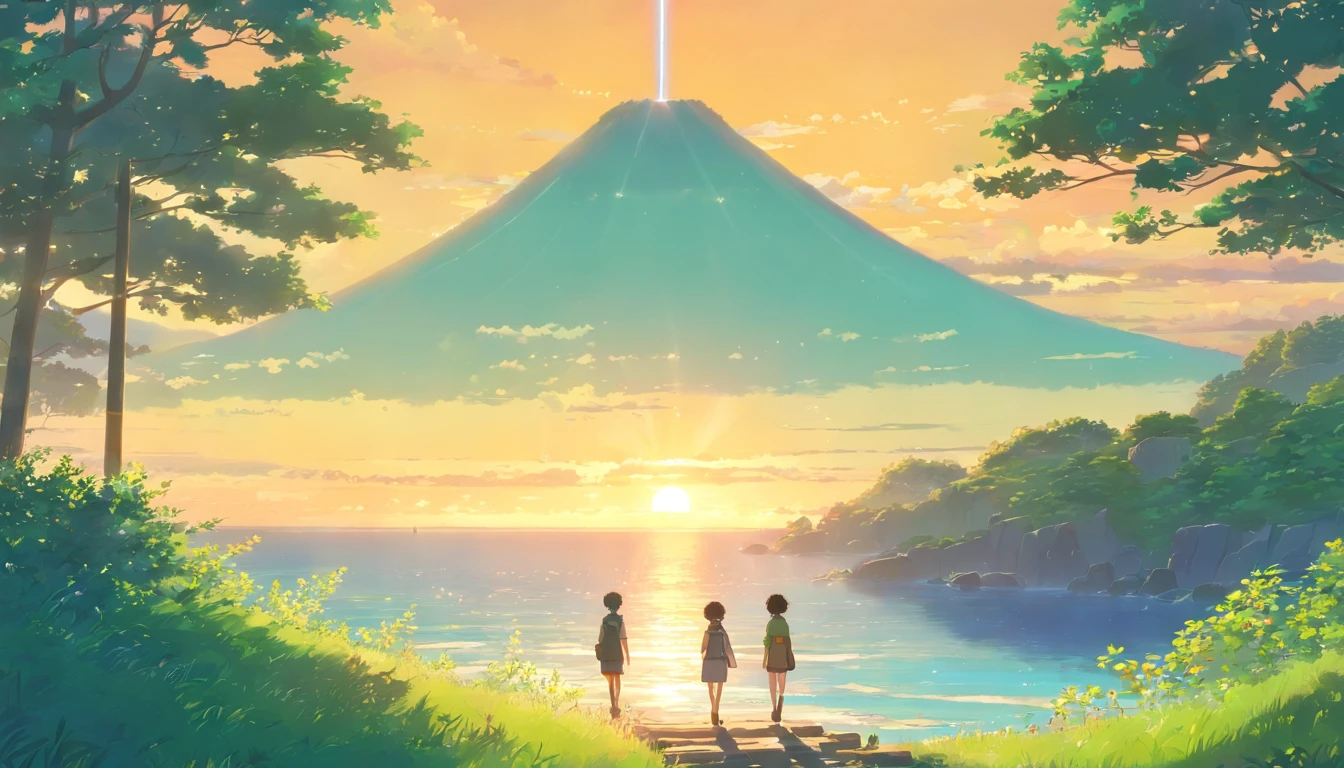Beautiful Landscapes、Beautiful light source、Little Children's Adventures