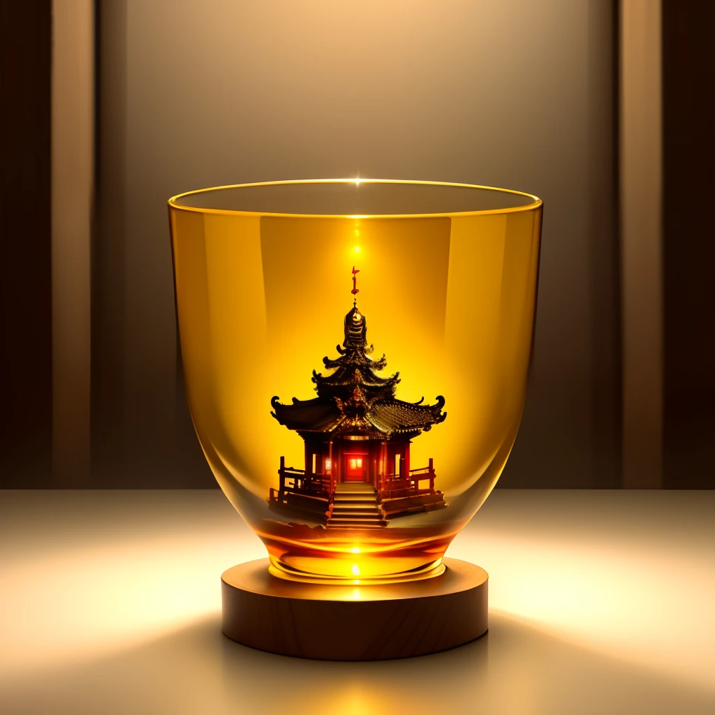 Ganlu Temple honey glass