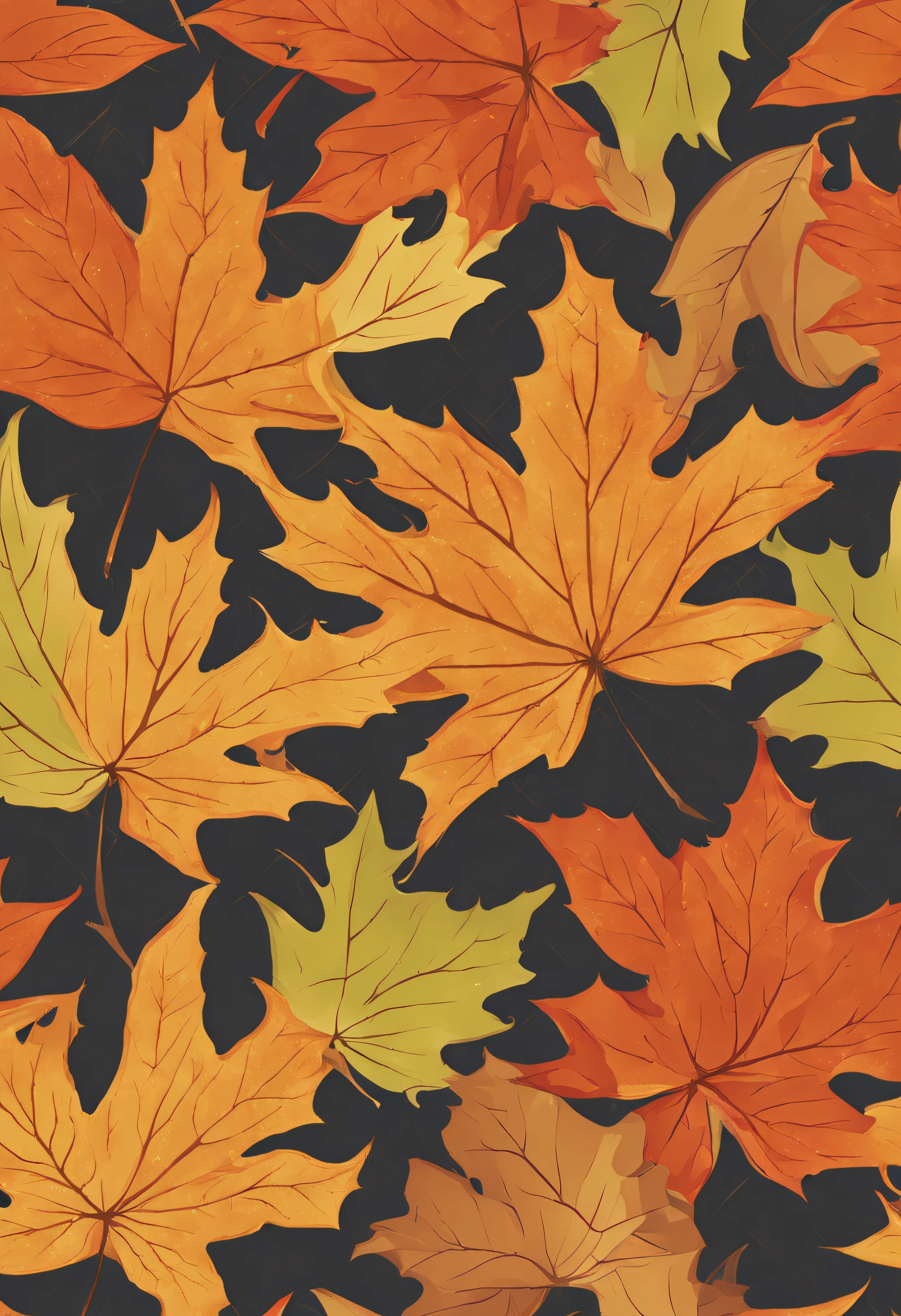 Fall colors pattern
