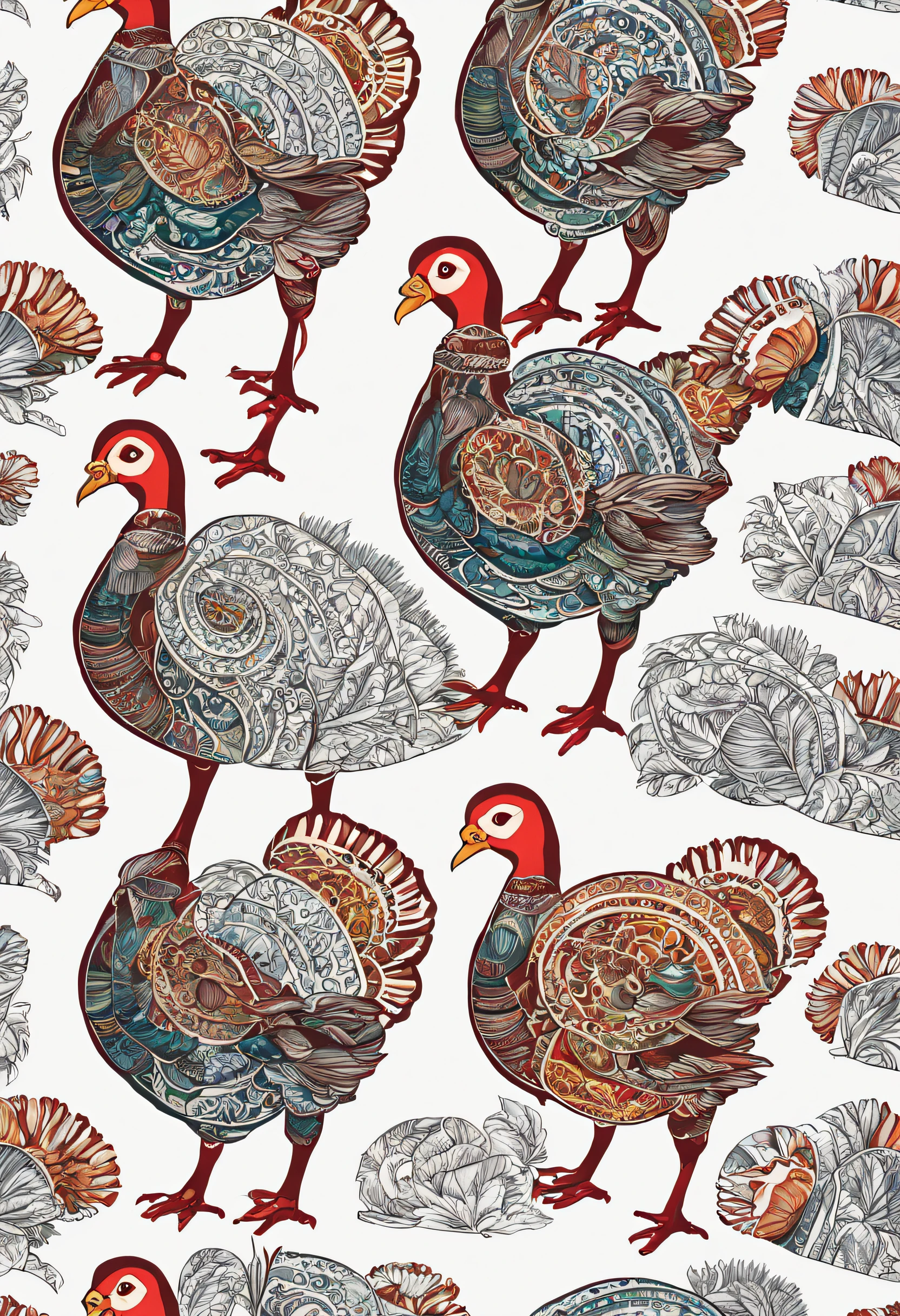 Turkey pattern