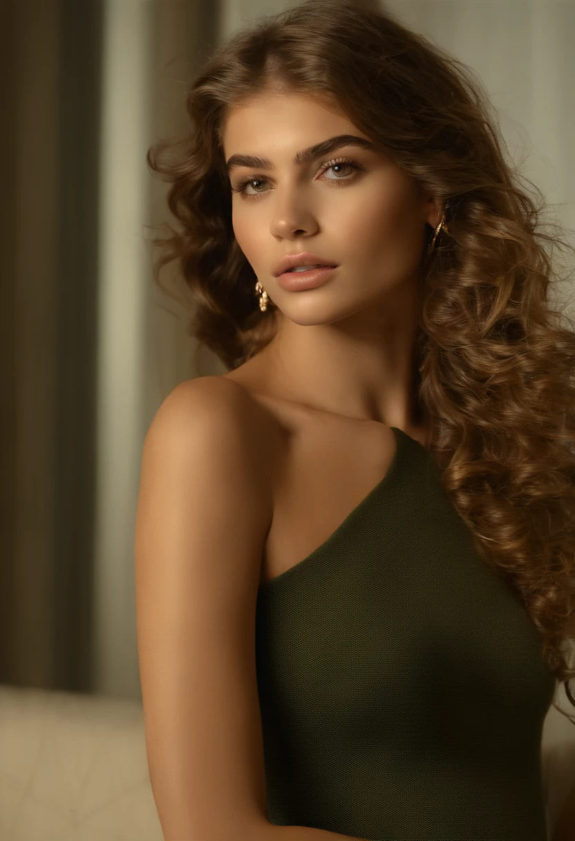 The portrait of one in the office is super detailed, nu deitado com as pernas abertas , seios nus , Visible hypergranularity , super linda Kaia Gerber linda Kaia Gerber (Hiqualidade:1.2),(finamente detalhado:1.2 A:1.5),retrato,Realistic, Rosto 3D, (olhos brilhantes:1.1), Cabelos Lustrosos, Pele brilhante, solo, embarrassed, diafragma , cabelos longos e cacheados , olhos castanhos escuros, corpo sexy , Abs , ( de 18 anos:2.0), (Super Modelo:1.7), (meninaa), pele perfeita, Texturas 4k, soft Cinematic Light, Foto RAW, Foto realism, fotorrealista, elegante, altamente detalhado, foco nítido, detalhes insanos, Hiperdetalhamento, baixo contraste, soft Cinematic Light, HDR , Arrepios , clivagem profunda, , A great sensual look is visible, cintura magra, Grandes seios enormes tamanho 4 , ( , NSFW