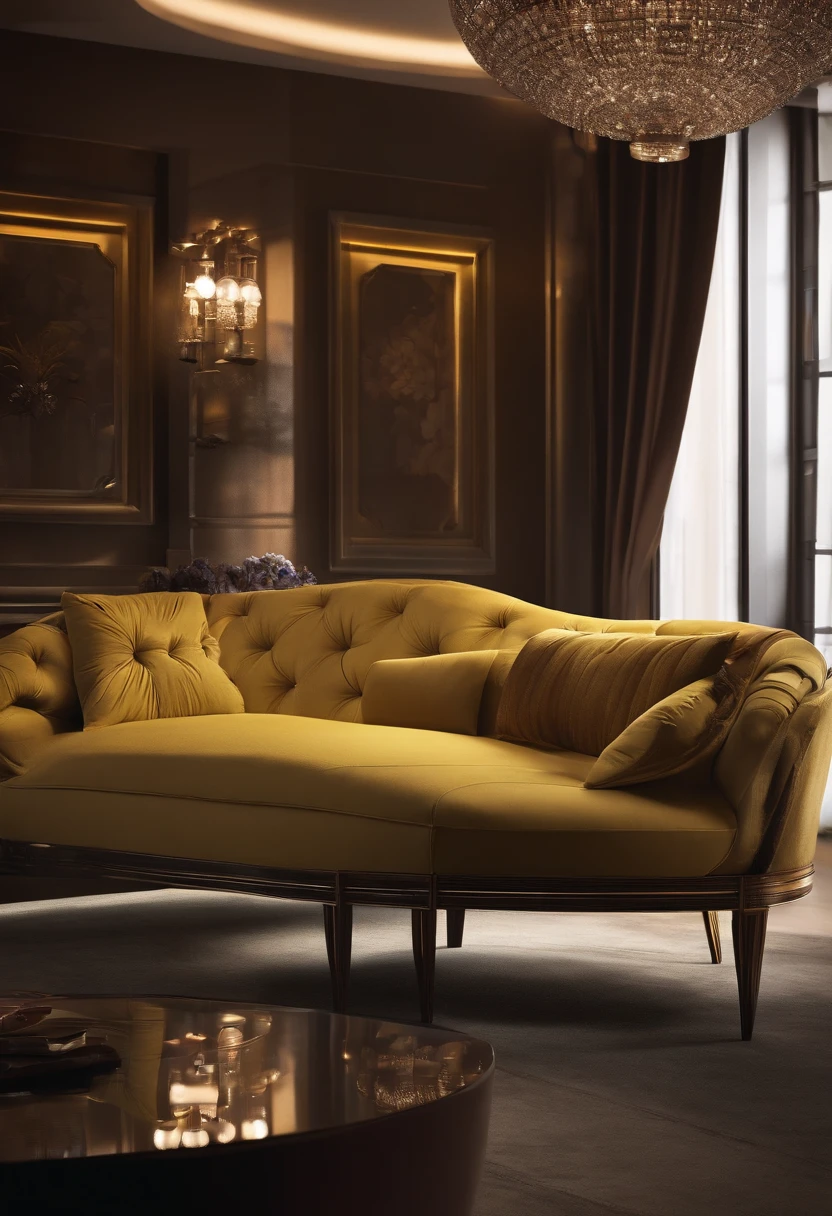 Sofa, style moderne, luxe, innovant, futuriste