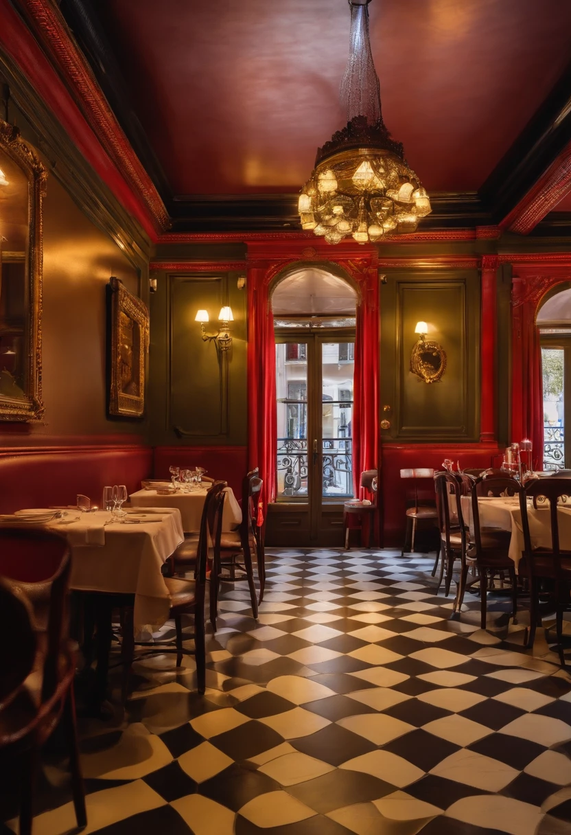salle a manger, bistrot parisien, il pleut dehors, restaurant, populaire, pmu