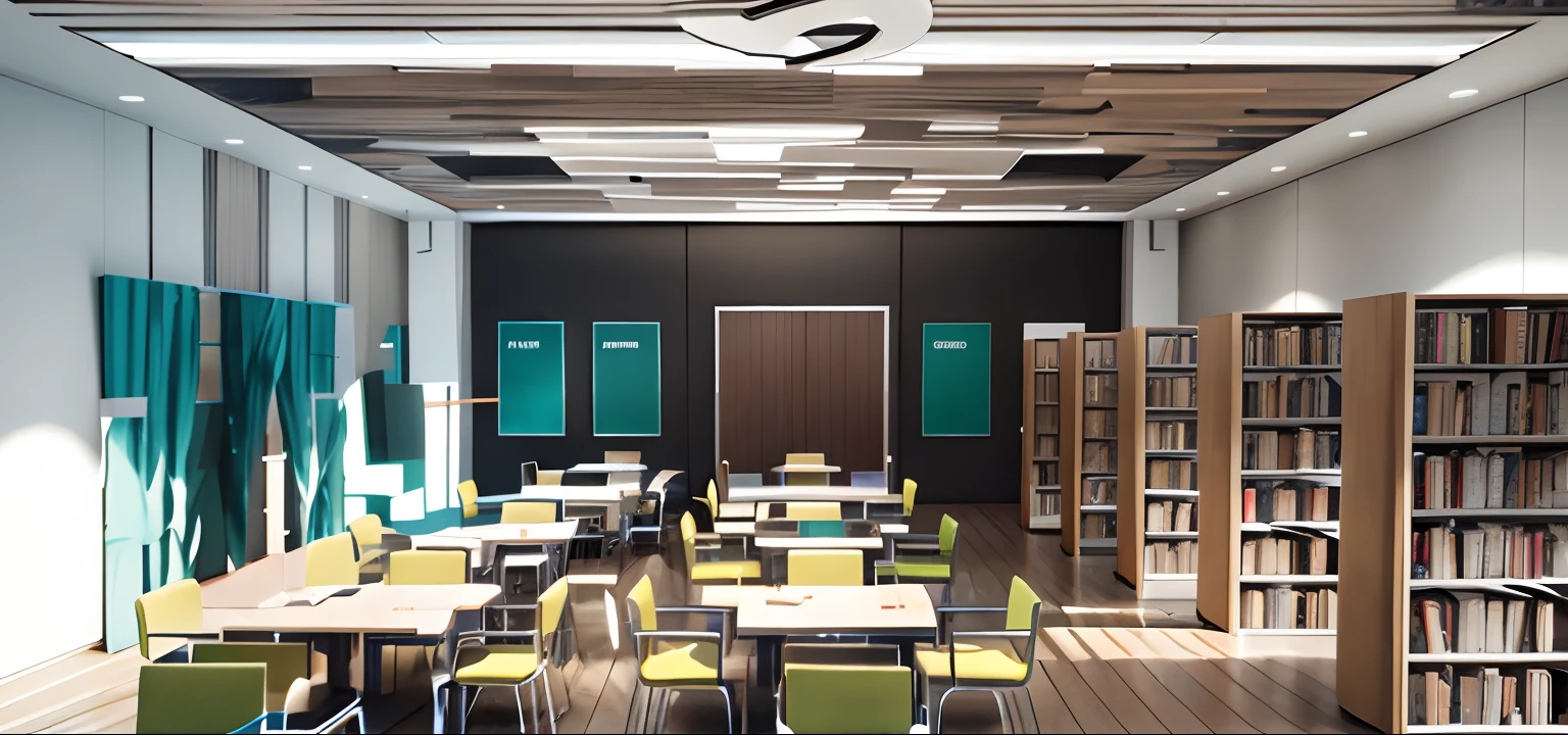 Party building exchanges,libraryai,Modern and welcoming,brightly