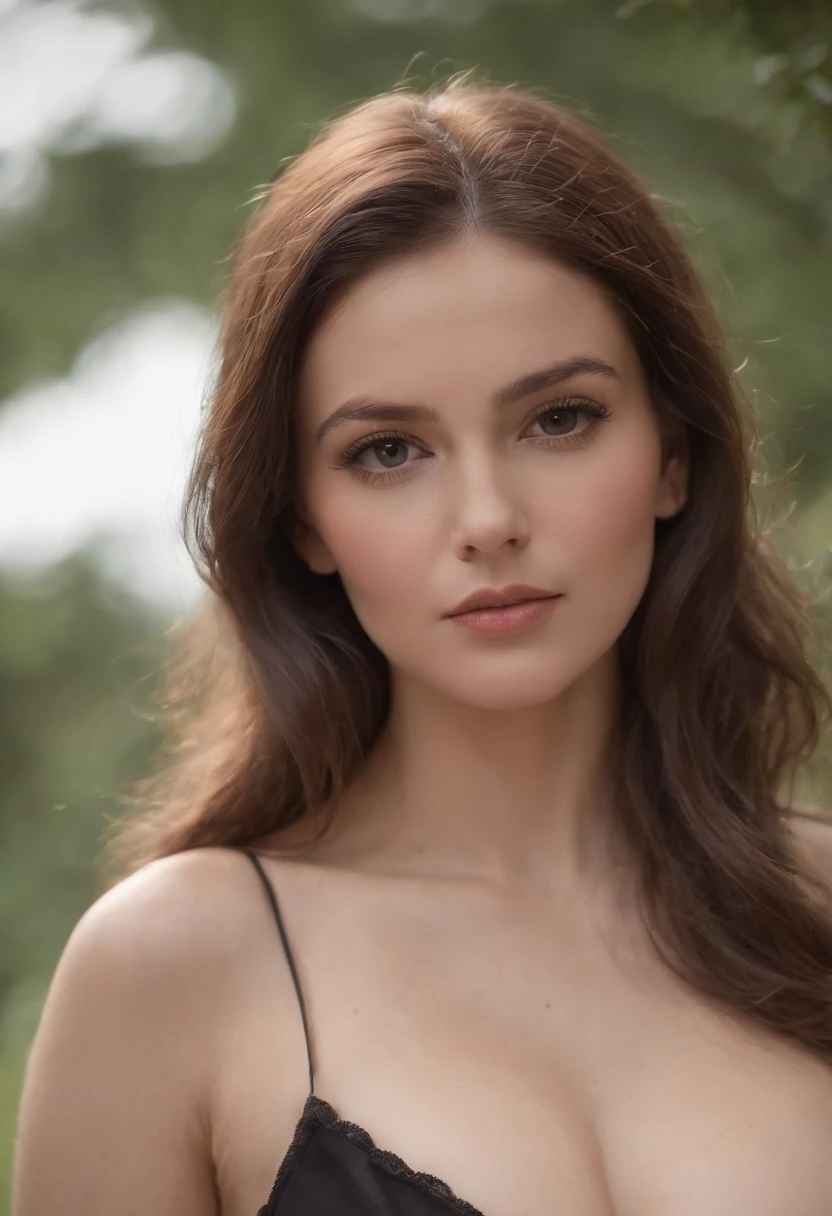 Full Body Photo of an Eastern European Girl，huge-breast:2.7｛corps mince:1.3｝｛no clothe:1.9｝｛no underwear:1.9｝intricately-detailed、profondeur de champs、Femme adulte sexy、avec des cheveux noirs courts，corps sexy, High sexy，Photorealistic Rendering，noir ，pink areolas
