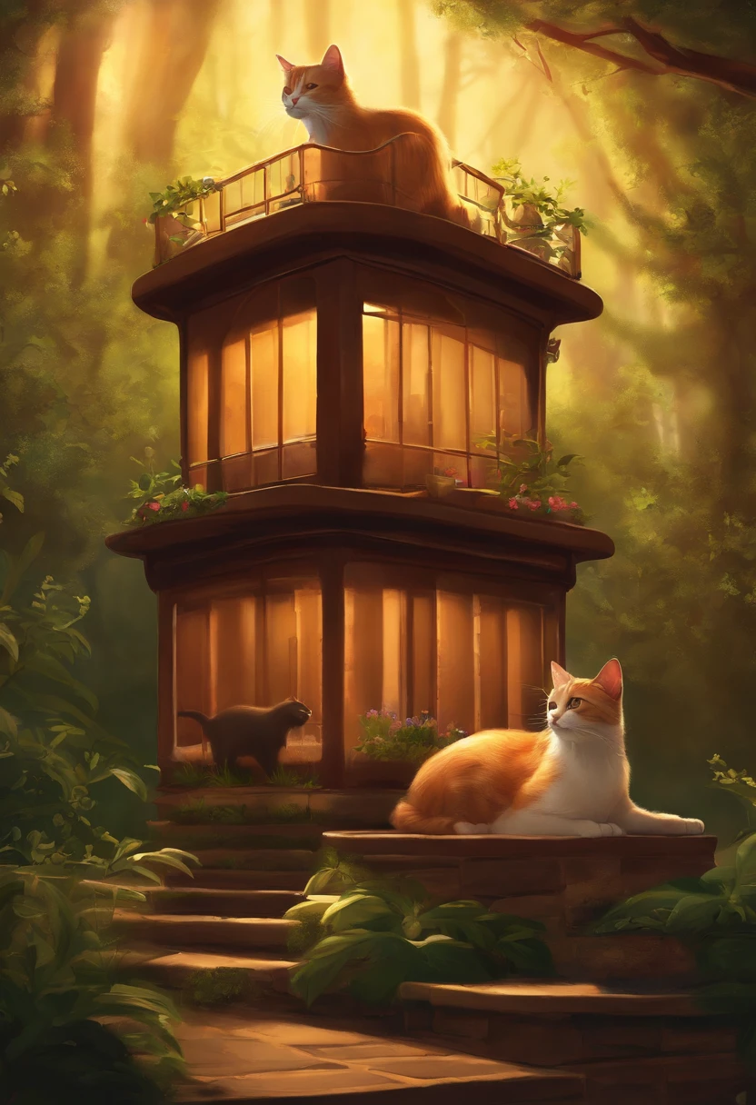 catss、Cat Tower、relax