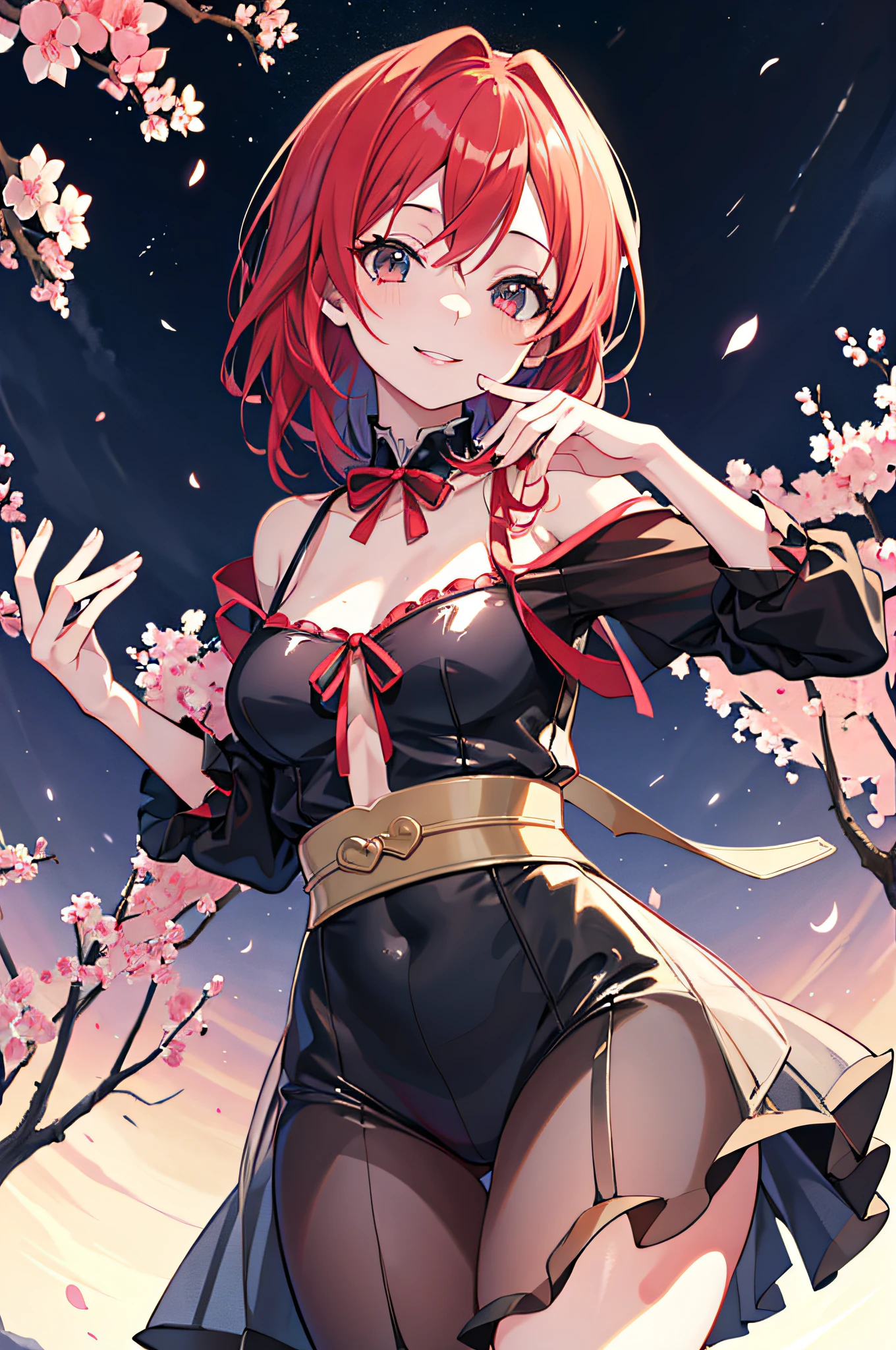 masutepiece, Best Quality, Illustration, Ultra-detailed, finely detail, hight resolution, 8K Wallpaper, Perfect dynamic composition, Beautiful detailed eyes, doress,Medium Hair, mid-chest, Natural Color Lip, Random and sexy poses,Smile,Osaka，20 years girl，Cute