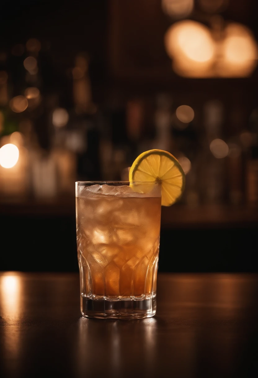 photo realiste d'un shaker de cocktail chic