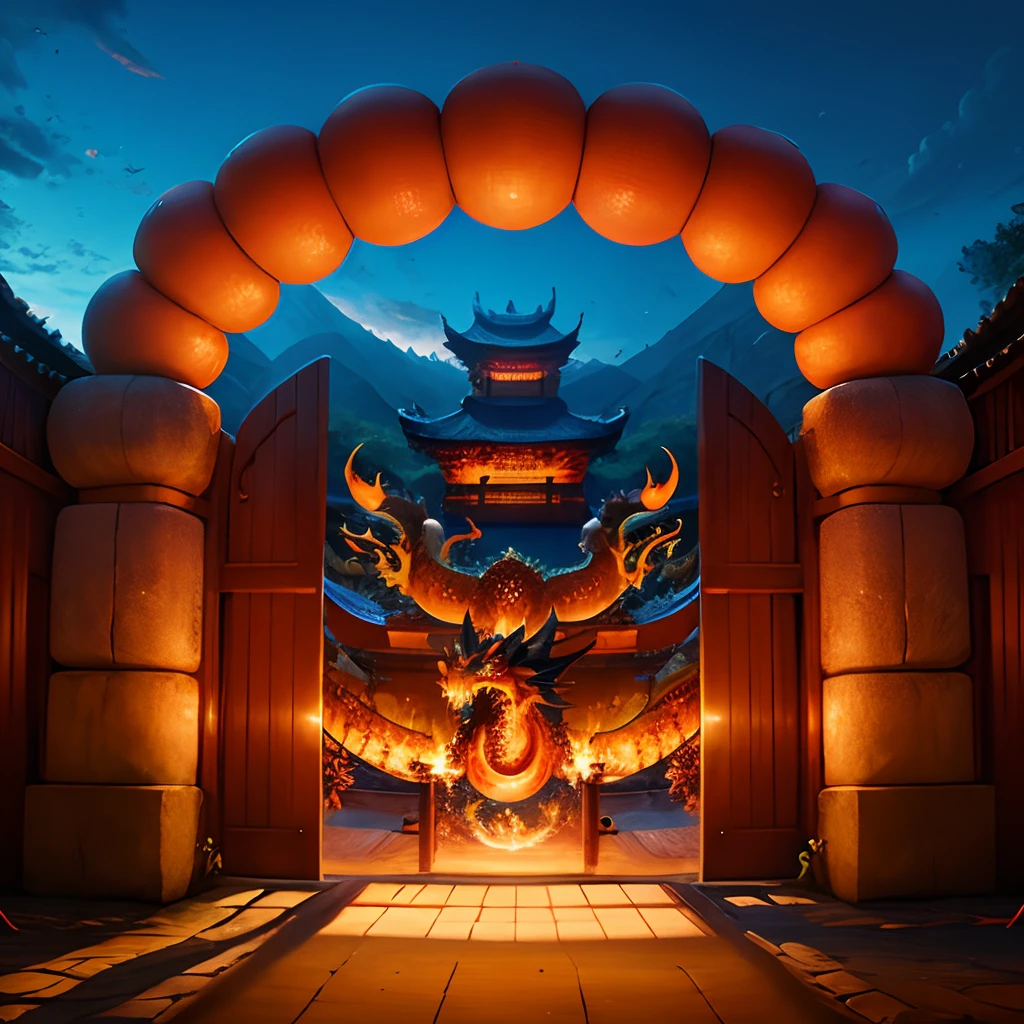 Orange Dragon Gate