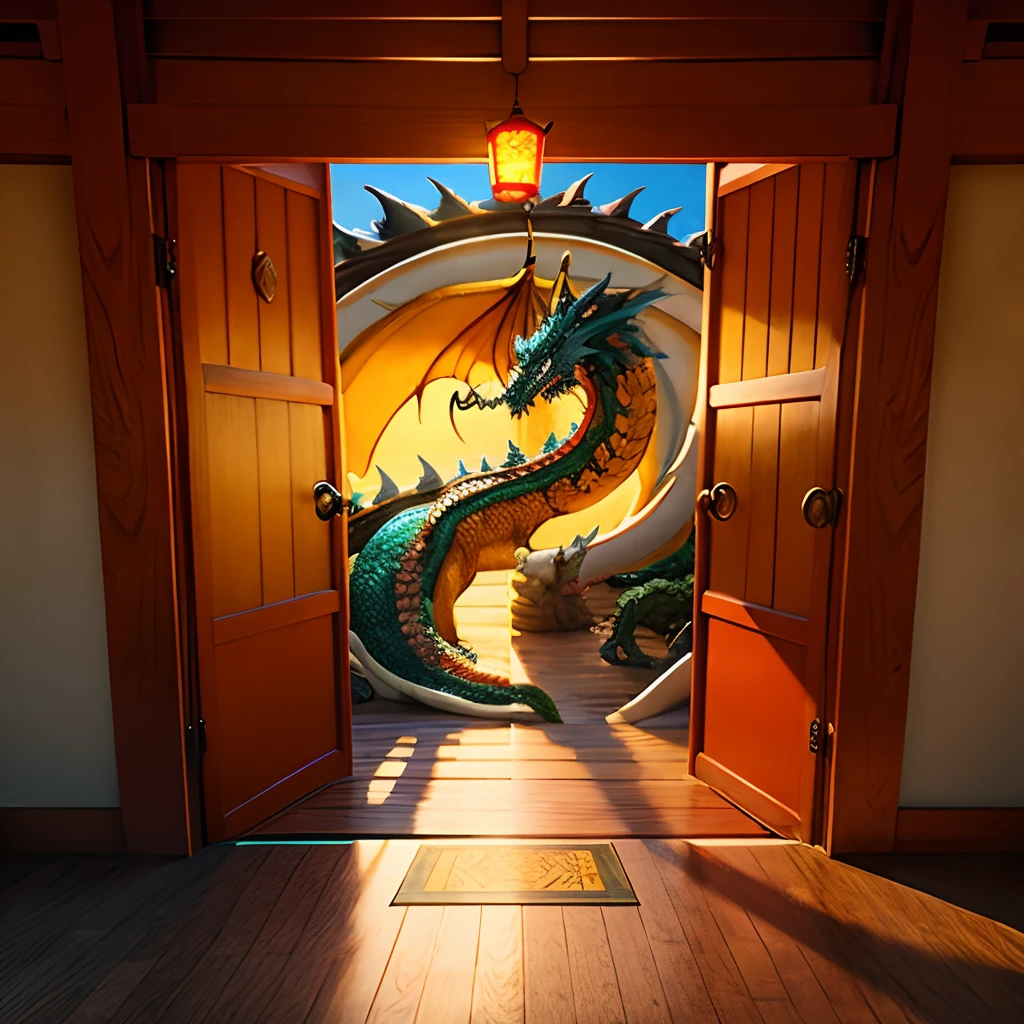 Orange Dragon Gate