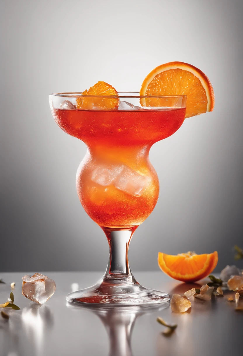 Use the SeeArt tool to create an exceptional poster showcasing a cocktail "Cosmopolitain" Red served in a cocktail glass, Ice-free, with an orange zest as a garnish. Appliquez des filtres pour rendre le verre, le cocktail, and orange zest as realistic as possible. Make sure the cocktail cup reflects light realistically, that the red color of the cocktail is rich and seductive, and that the orange peel is clearly visible with all its details.
Optimize the quality of textures and highlights to give the cocktail glass a crystal clear look. Use a background that evokes the elegance and sophisticated ambience associated with the "Cosmopolitain". The goal is to create a visually captivating poster that showcases the cocktail's distinctive color, Orange zest as an attractive decorative element, and gives the impression that the cocktail is ready to be enjoyed with striking realism."
