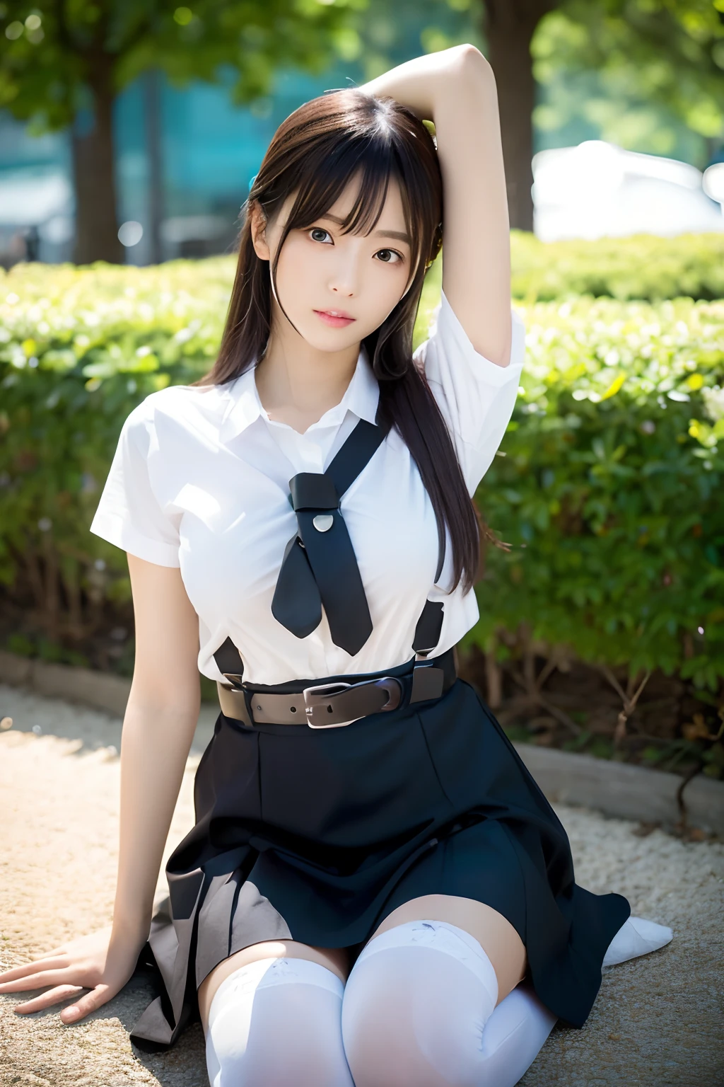 masterpiece、top-quality、The ultra -The high-definition、、colourfull、flat-colors、depth of fields、lens flare 1 girl、、A dark-haired、watching at viewers holster bobby Cutter shirt a belt suspenders working adults materia OL glares large full breasts glares huge-breasted a miniskirt garterbelts knee high Stockings Black Niso Face sitting
Waiting to start Armpit sweat perspiring Side of both hands masks