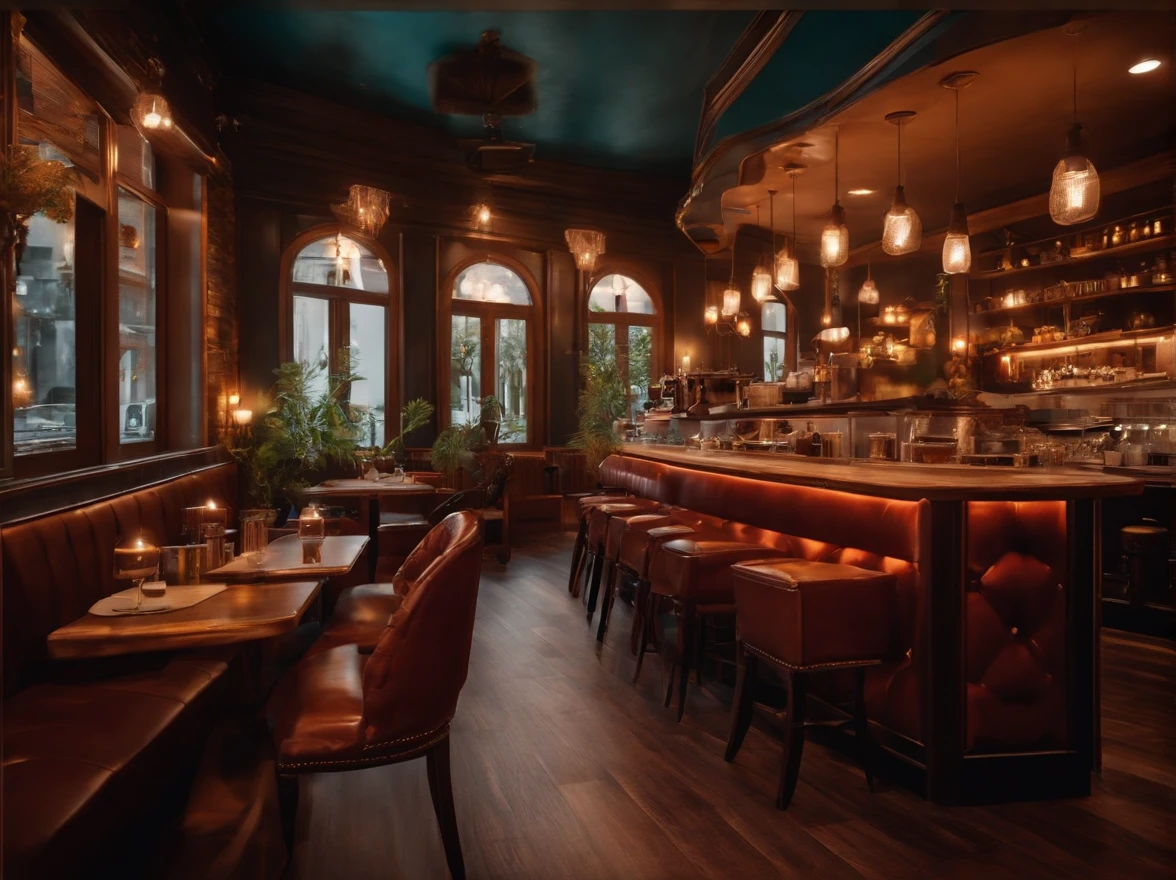 {{Stylish and cute café,inside restaurant}},Beautiful scene,No humans,no Animal,