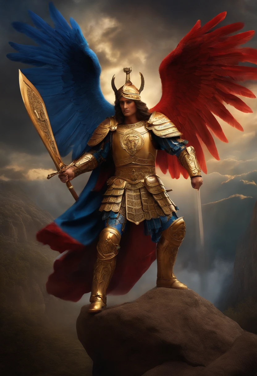 st Michael Angle warrior with war amor