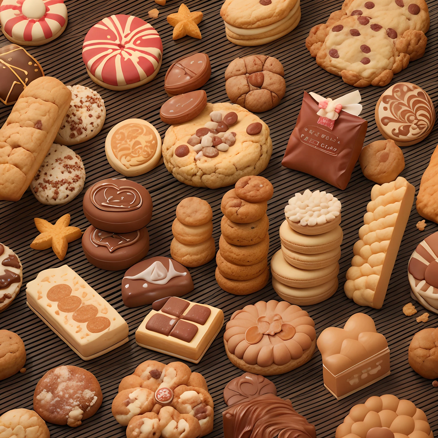 cookies、Delicious Western Confectionery、Realistic Western Confectionery、Luxury Western Confectionery