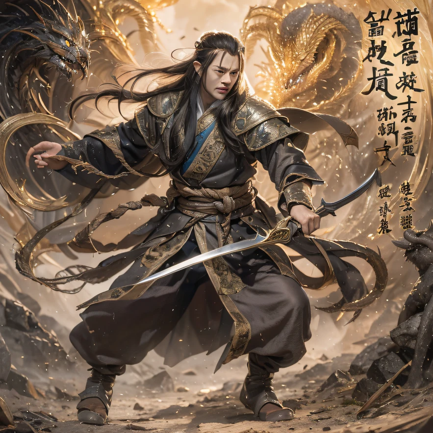 The Lord of the Rings，Qin Yu flew into the Immortal Demon Realm, Chance encounter with Liu Hanshu, He saw in him his former self, It was decided to take him as an apprentice, Teach him how to protect the Lord of the Rings, But because of the Tibetan star map, He established relationships with the Liu family and the Jade Sword Sect, It opens with the death of Liu Hanshu, Qin Yu embarked on the road of confrontation with a strong enemy, Working hard, Make the Lord of the Rings stronger, Stick to your own core path of justice, The Lord of the Rings also wants to protect the people I care about, The three brothers took off, And embark on a long journey to find a good brother in the Lord of the Rings, Qin Yu, Where are Xiao Hei and Hou Fei（The Lord of the Rings）Climb the streets（steel collar）eyes filled with angry，He clenched his fists，Rush up，Deliver a fatal blow to your opponent，The Lord of the Rings whole body，Lord of the Rings 32K The Lord of the Rings（Masterpiece Canyon Ultra HD）Long flowing black hair，Campsite size，zydink， The wounded lined up in the streets（canyons）Climb the streets， The scene of the explosion（canyons）， （Linen batik scarf）， Angry fighting stance， looking at the ground， Batik linen bandana， Chinese python pattern long-sleeved garment， gold（Lord of the Rings Splash：1.2）， Dark clouds lightning background，Flour Lord of the Rings（realisticlying：1.4），Black color hair，Flour fluttering，rainbow background， A high resolution， the detail， RAW photogr， Sharp Re， Nikon D850 Film Stock Photo by Jefferies Lee 4 Kodak Portra 400 Camera F1.6 shots, Rich colors, Ultra-realistic vivid textures of the Lord of the Rings, Dramatic lighting, Unreal Engine Lord of the Rings Art Station trend, cinestir 800，Flowing black hair,（（（Lord of the Rings Canyon）））The wounded lined up in the streets（The Valley of the Lord of the Rings）The Lord of the Rings Street，Movie master real-time image quality