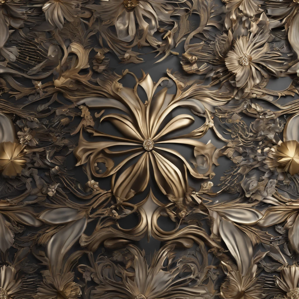 gyuru,metalictexture,the detail,complex patterns,Macro lens,closeup cleavage,super-fine,Ultra photo realsisim,Hyper-realistic,Works of masters,8K wind resolution,OC renderer,