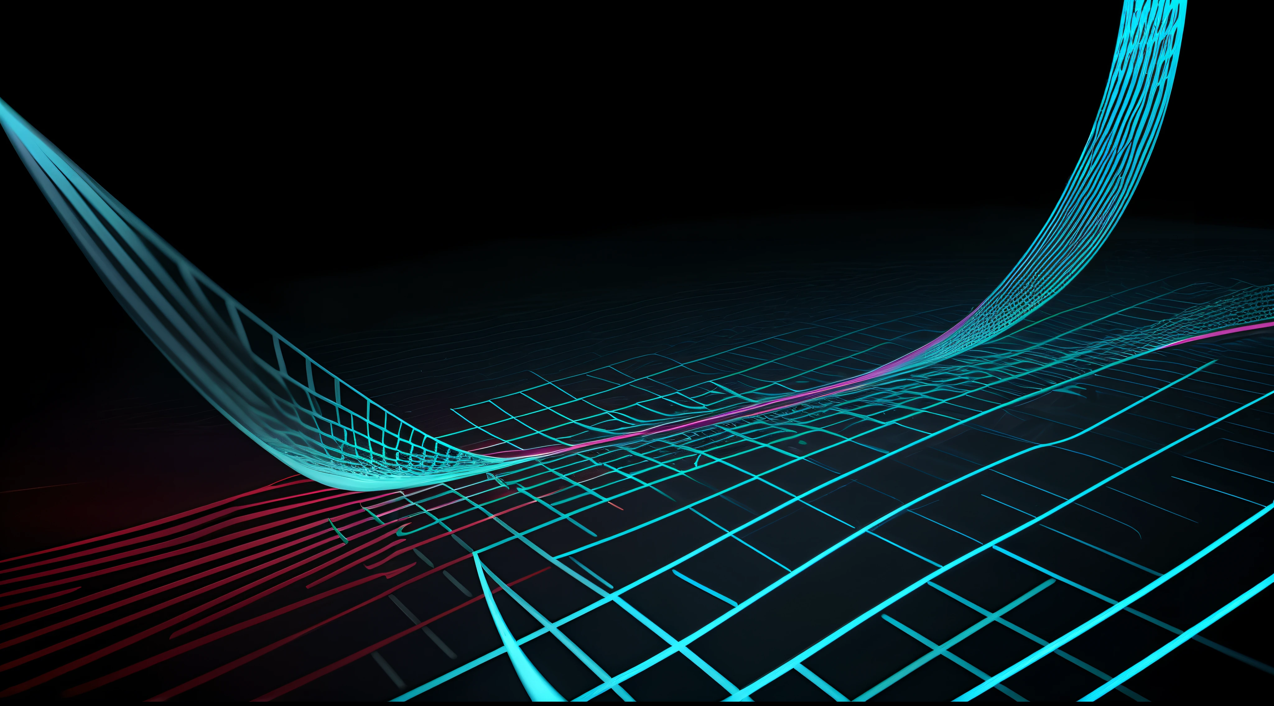 Engaging 3D visualization featuring stunning graphs、glinting