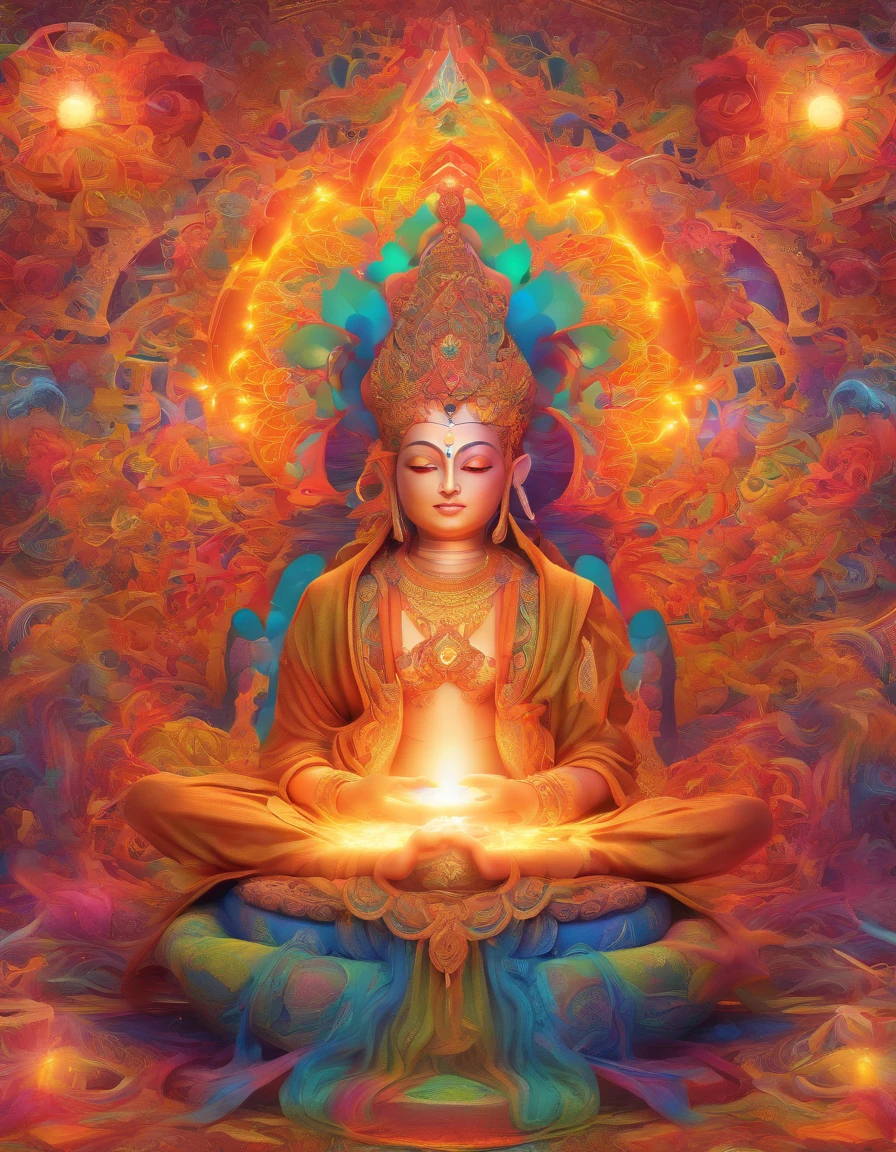 ((mantra)),vajrasattva,1boy,ocean,stars,starry sky,rainbow,night,sun,crown,necklace,circle,sitting on lotus,(lotus),jewelry,bracelet,crescent moon,earrings,magic circle,flower,bird,
,,<lora:yuzuv10:0.7>,
<lora:add_detail:2>, <lora:fopusav6:0.4>