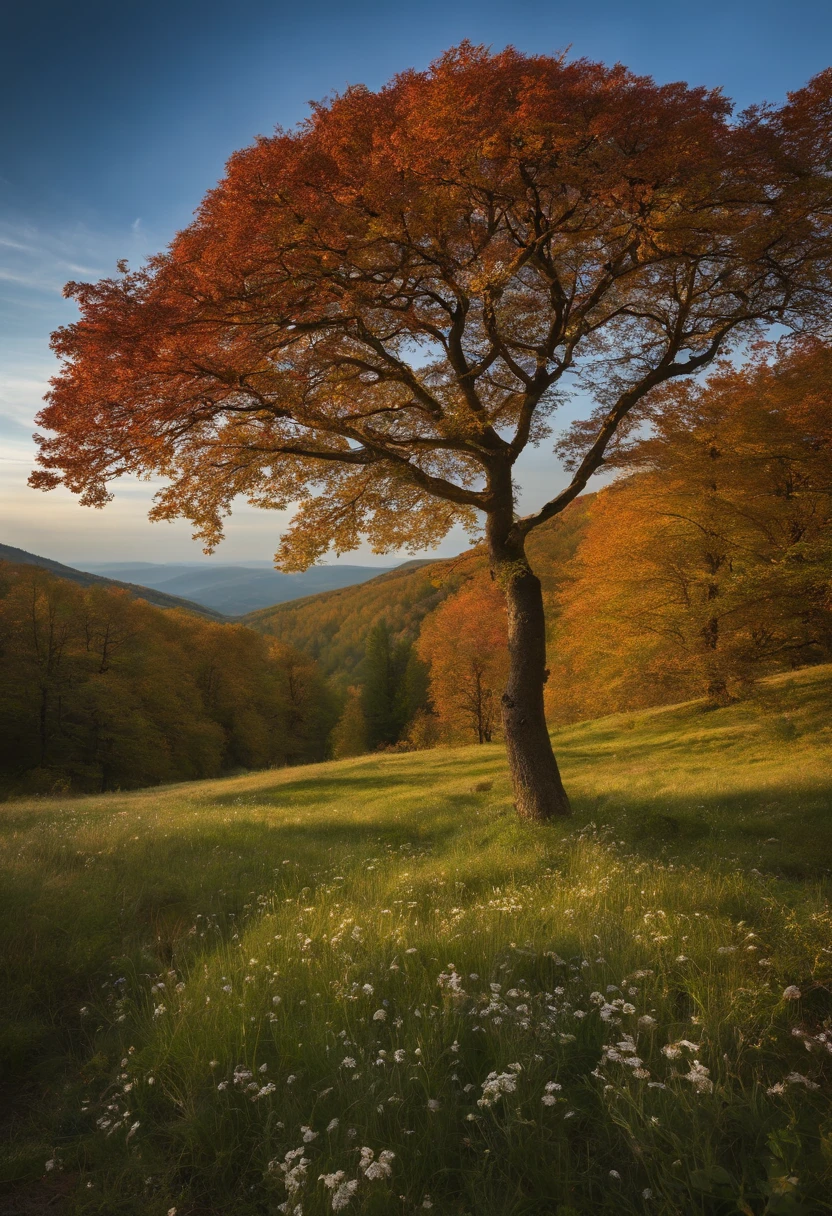 An image that evokes success, comme une image de sommet de montagne ou un symbole de croissance personnelle, comme un arbre en pleine floraison. Make sure the photo reflects the motivational message you want to convey on your channel. polish mountains Bieszczady