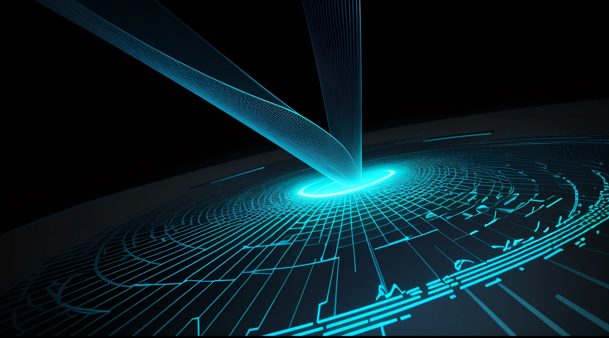 Engaging 3D visualization featuring stunning graphs、glinting