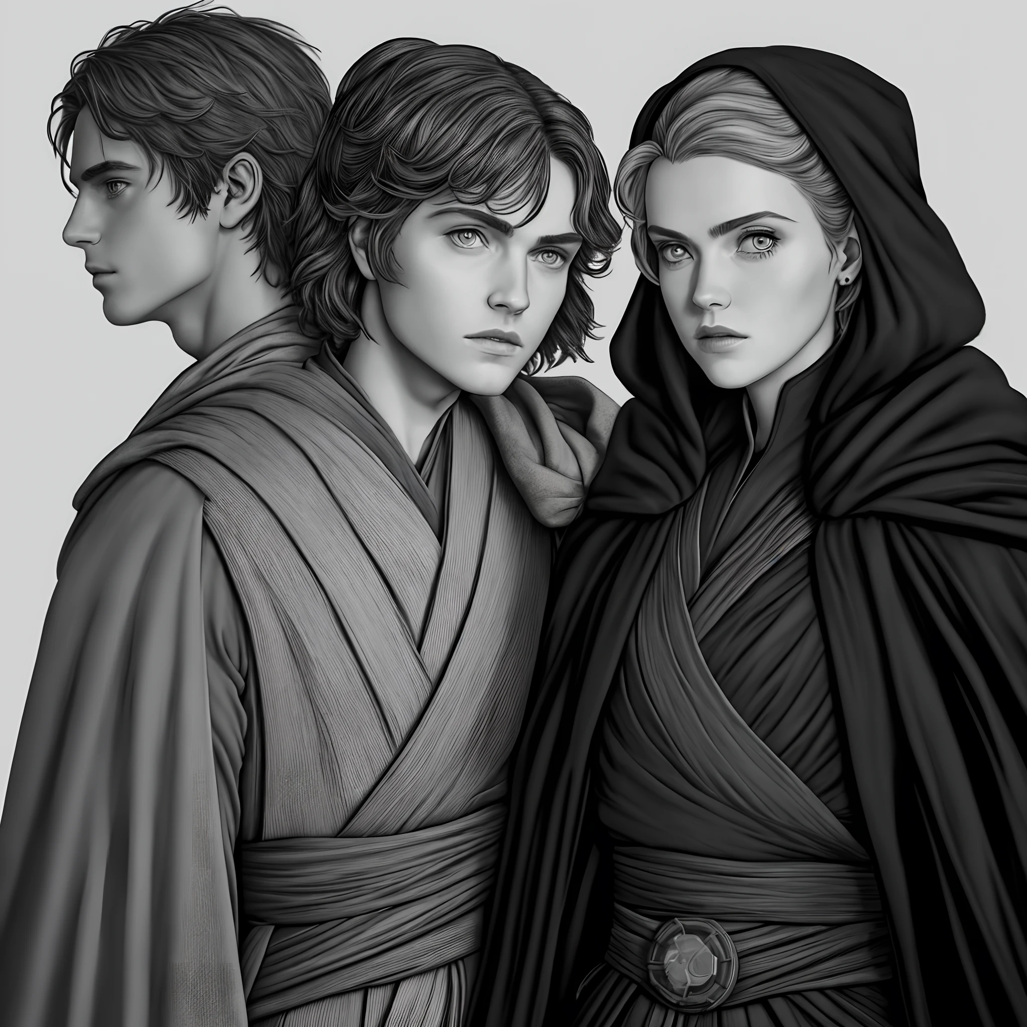 anakin skywalker from revenge of the Sith and Mary stuart from reign
