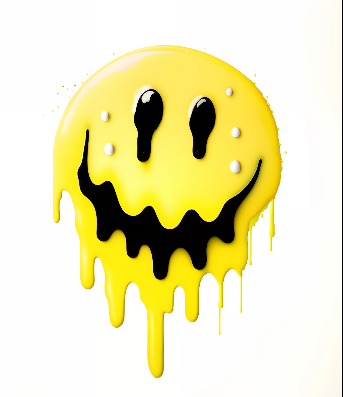 Arafeld smiley,White background dripping with paint, drippy, toxic drips, melting face, dripping goo, grin face, dripping wax, paint drips, smiley, dripping paint, Poison drips, melting paint drips, Gloomy face, creepy smile, Sour house, Happy face, dripping tar, Introduction to Smiley, melting and dripping. eerie