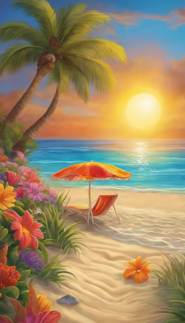 SpongeBob SquarePants, beach sun