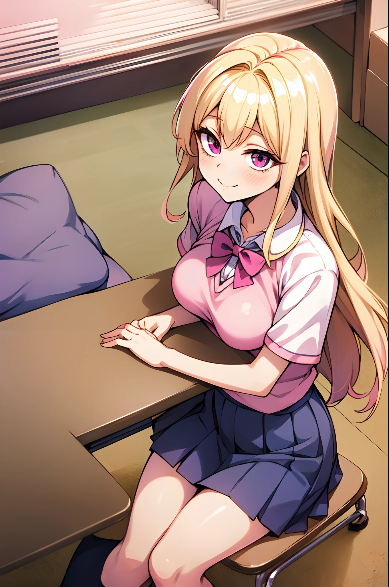 skMode, Mode, Long Hair, bangs, Blonde, hair ornaments, (Red eyes:1.3), Side Lock, Hair Clip, Mole, (parted bangs:1.5), compensate, Mole under mouth, eye shadow,
break shirt, Long sleeve, ribbon, , Jacket, White shirt, black ribbon, neck ribbon, button, grey Jacket,
break indoors, classroom,
break looking at viewer, (Cowboy Shot:1.5), smile,
break (masterpiece:1.2), Highest quality, High resolution, unity 8k wallpaper, (figure:0.8), (Beautiful attention to detail:1.6), Highly detailed face, Perfect lighting, Highly detailed CG, (Perfect hands, Perfect Anatomy),,handjob, penis, Embarrassing, blush, (Upper Body)