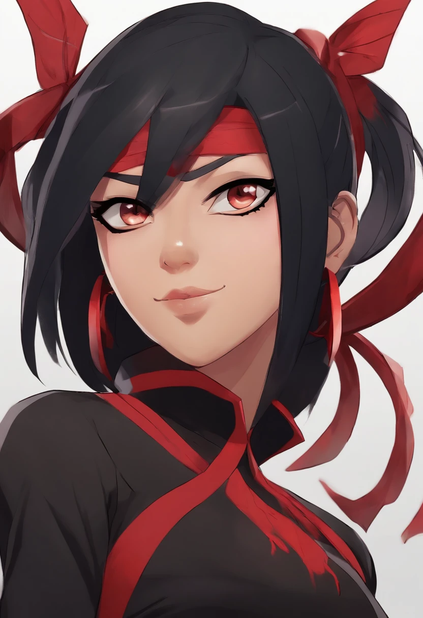 Sarada Uchiha do timeskip de anime, fantasiada de noiva cadaver, halloween, garota bonita e assustadora, Make a flawless illustration, Sarada adolecente, cabelo pixie cut