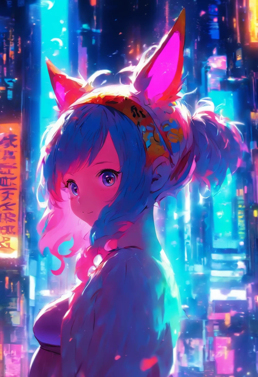 1girl in　Pregnancy　Animal ears