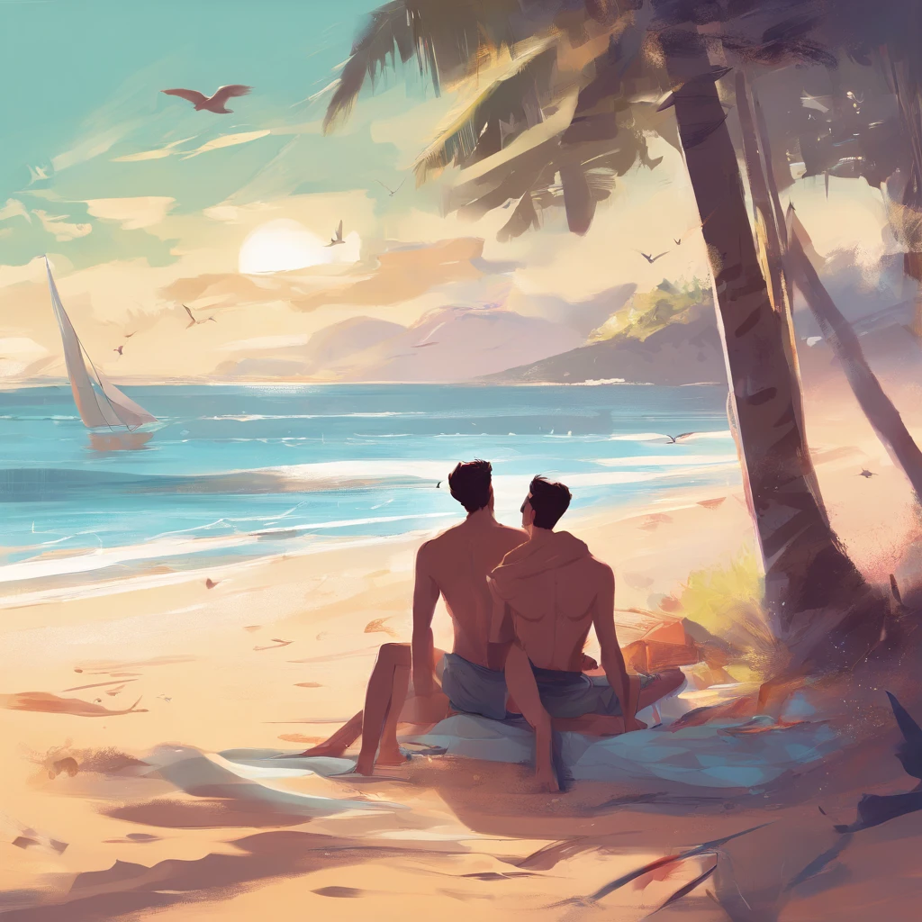 boys having sex with each other in a beach hot summer high quality