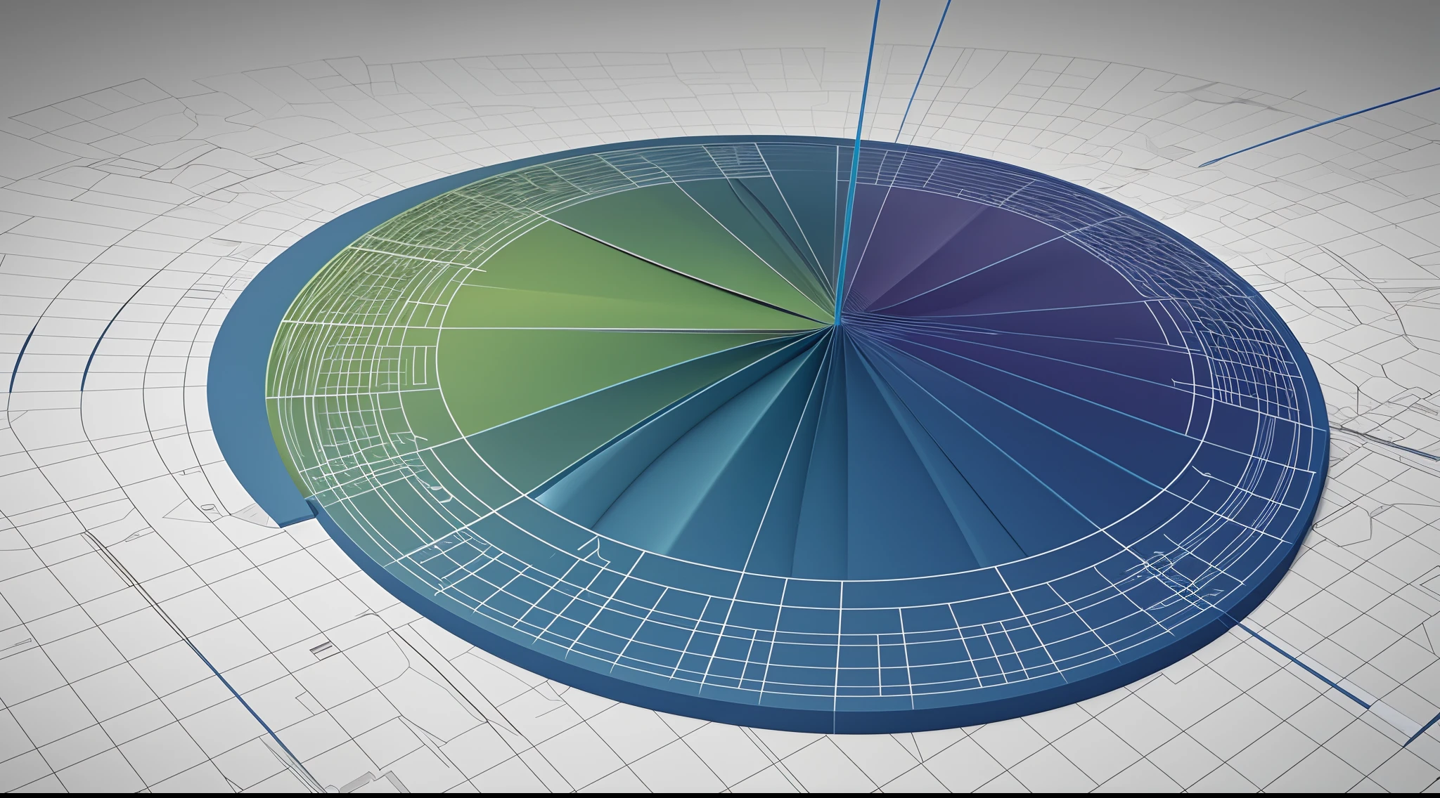 Engaging 3D visualization featuring stunning graphs、glinting