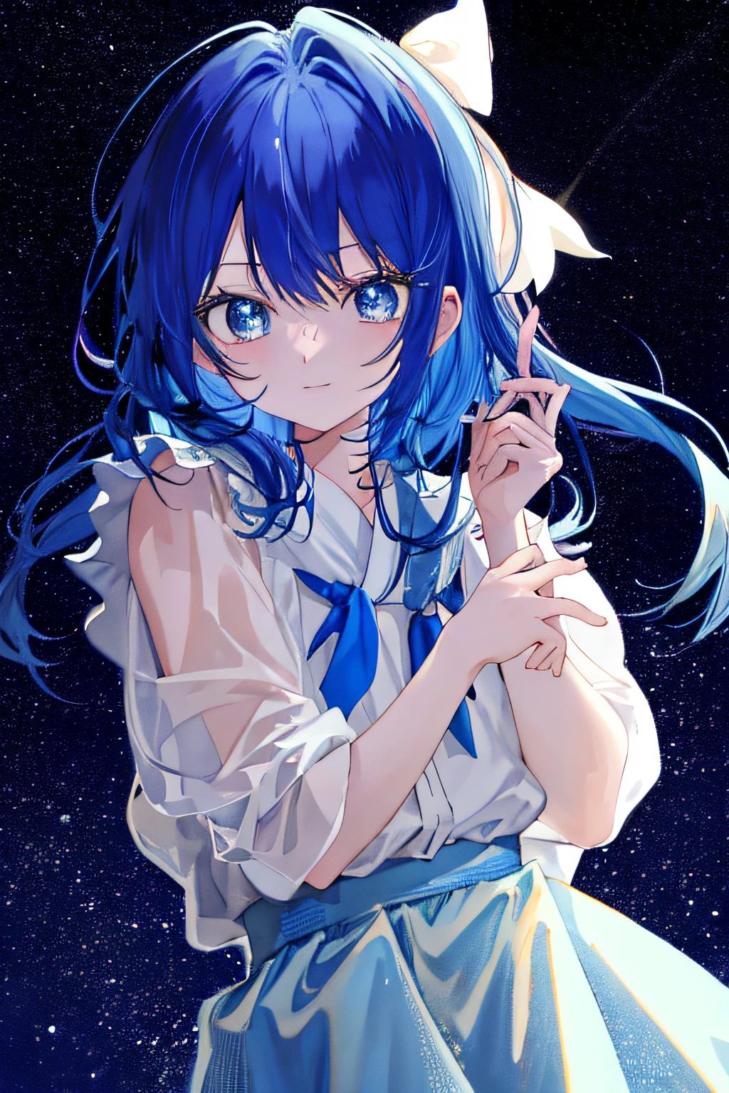 Blue Haired Boy、cute little