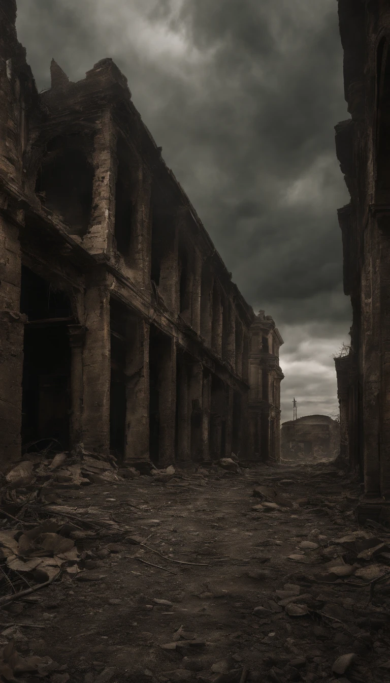 # Mind maps: Desolate post-apocalyptic landscape
## description
- Unforgettable and thought-provoking image of the end of the world
- Depicts desolation, Post-apocalyptic landscape
- Crumbling city, scorched earth, and ominous skies
- Remnants of human civilization in ruins
- Natural reclamation of land
- Subtle details that hint at the cause of the end of the world
- Convey a sense of hopelessness
- Leave room for a silver lining or resilience
## element
- Desolate landscape
- Crumbling city
-ravages of war
- Ominous sky
- The ruins of human civilization
- Natural reclamation of land
- Subtle details that hint at the cause
- Feelings of hopelessness
- Dawn of hope or resilience
## The cause of the apocalypse
- Environmental disasters
-war
- Catastroptic events from space
## sentiment
-fear
-awe
-contemplation
- The fragility of our world
- The consequences of our actions