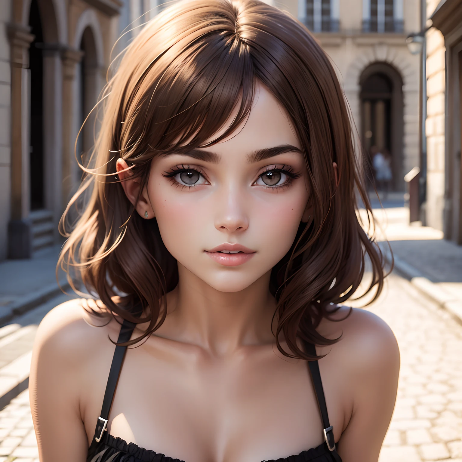 Femme brune