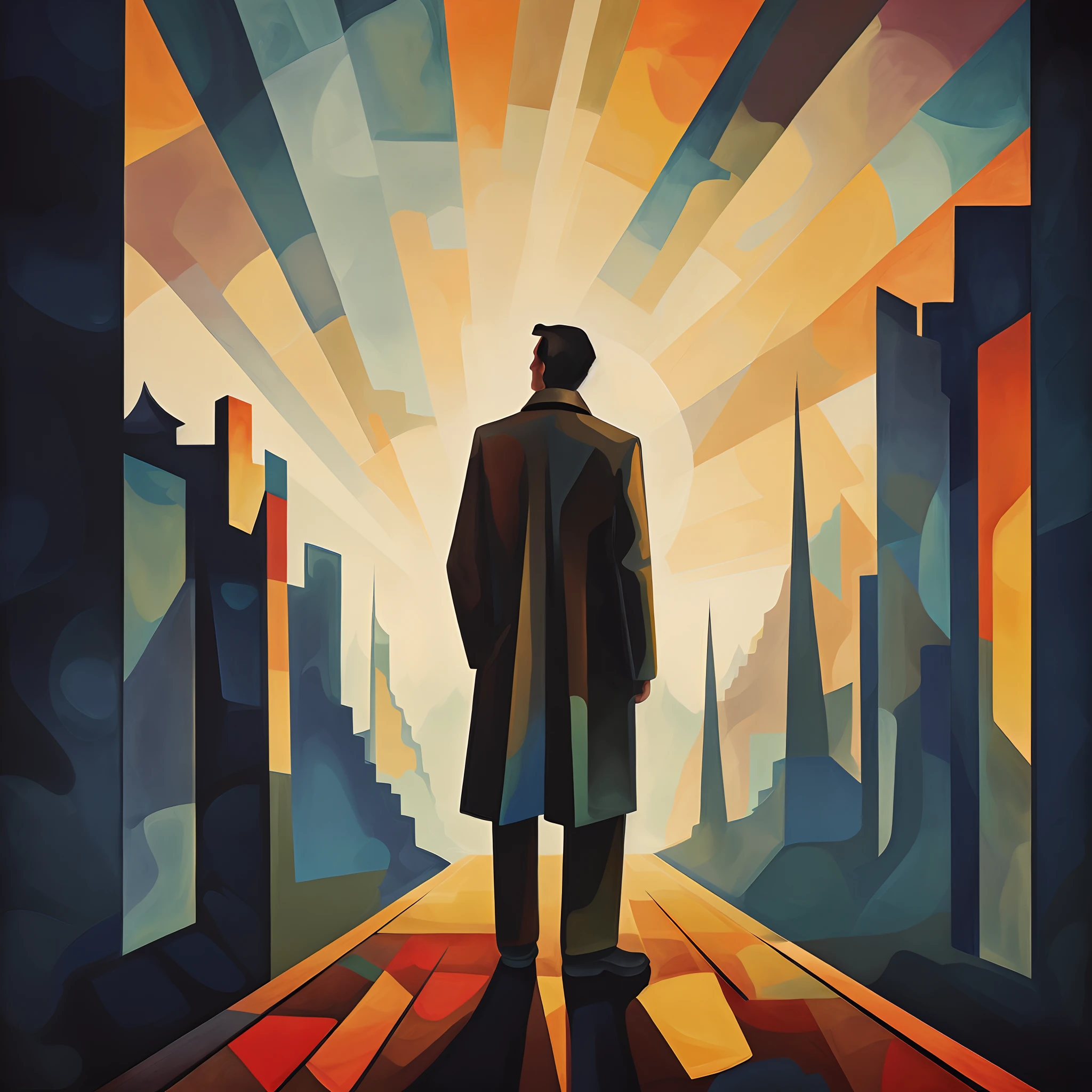 Abstract man