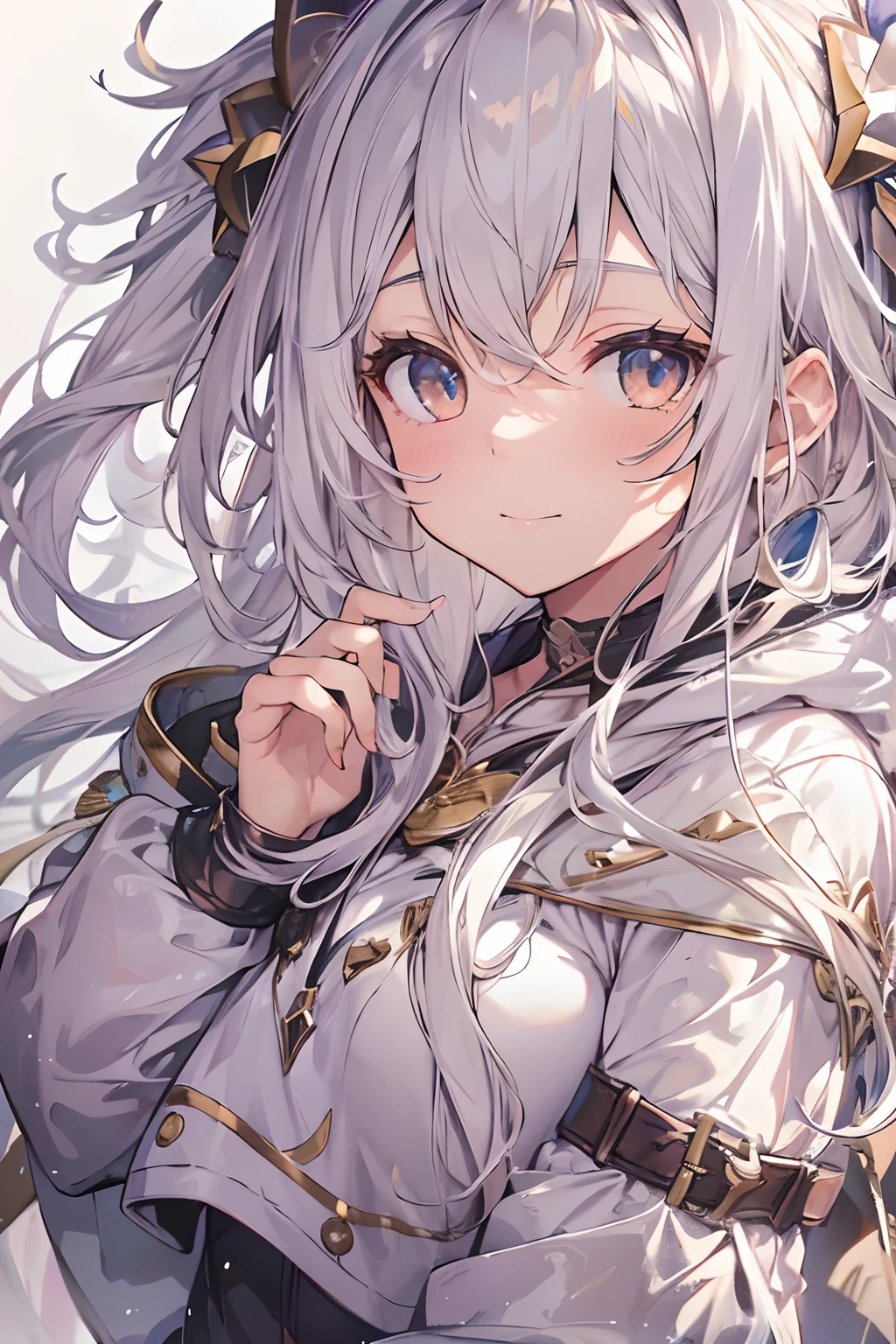 top-quality、8K))One Woman　long hair anime girl、extremely cute anime girl face、nightcore、From the front line of girls、Portrait of a cute anime girl、granblue fantasy style, granblue fantasy style, granblue fantasy style, Whole body, from bellow,ceiling,Looking at Viewer, Head_tilt, Petite, girl,Woman,Female, Mature,30 years old, Very long hair, flipped hair, White and silver hair, Flowing hair, Ahoge, lightsmile, beautiful and delicate golden eyes, Medium_breasts, thighs thighs thighs thighs, White skin, coat, Hoodie, Black_Skirt, knee_long boots, hoods_Down, Thigh_the gap, Black clothes, Transparent_Background, Transparent_Background, Transparent_Background, absurderes, hight resolution, very precise details,fullllbody　Night mood