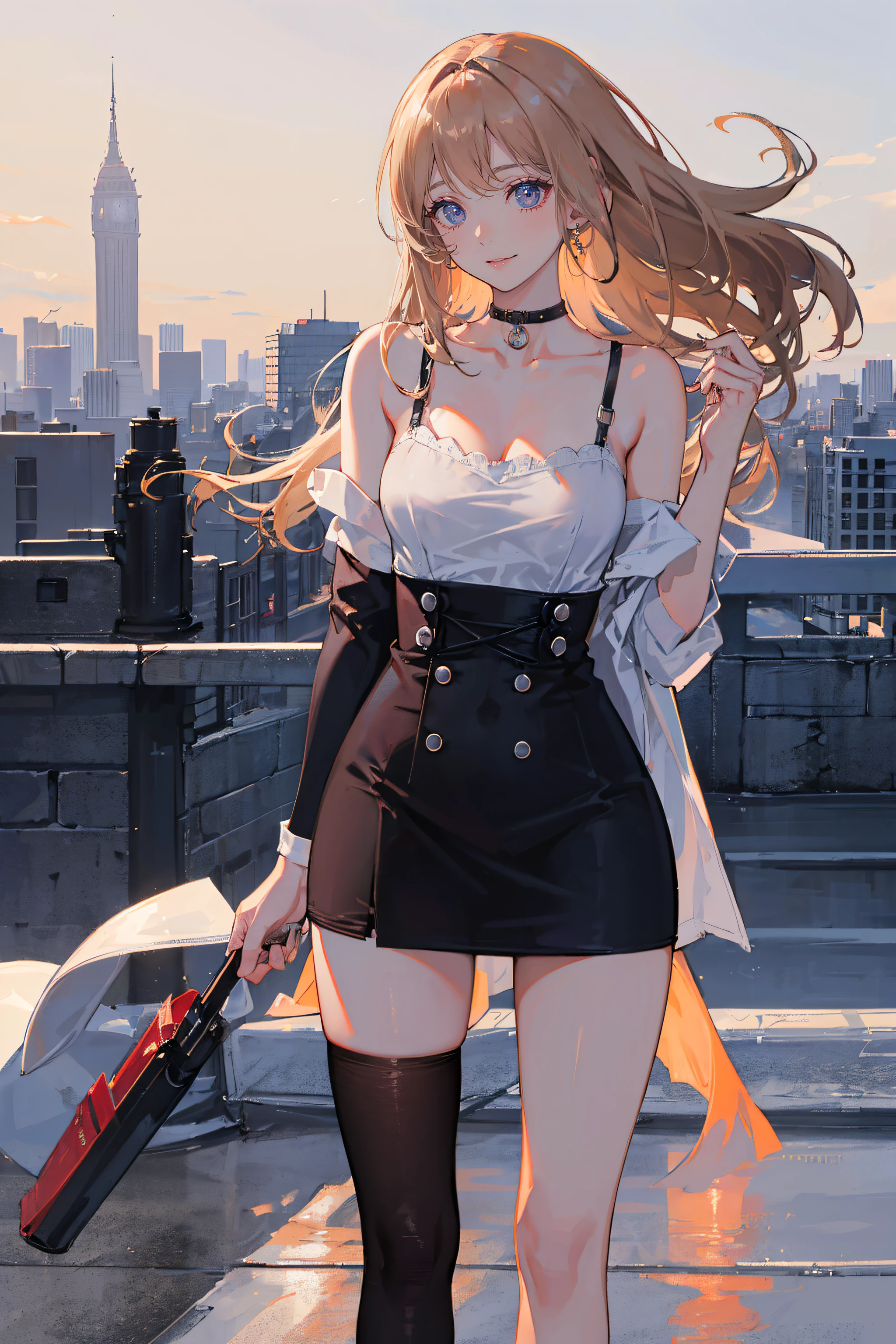 ((Currently, a cute and beautiful woman is changing her underwear)), ((22-year-old beauty)), ((embarrassed smile)), ((luscious long hair)), ((miniskirt)), (( Gradient Eyes)), ((Background is a city night view)), Attractive Makeup, Scenery, NFSW, UHD, Retina, Masterpiece, Accurate, Anatomical, Scientifically Correct, Textured Skin, Super Detail, High Detailed, High Quality, Award Winning, Top Quality, High Definition, 1080P, HD, 4K, 8k, 16k