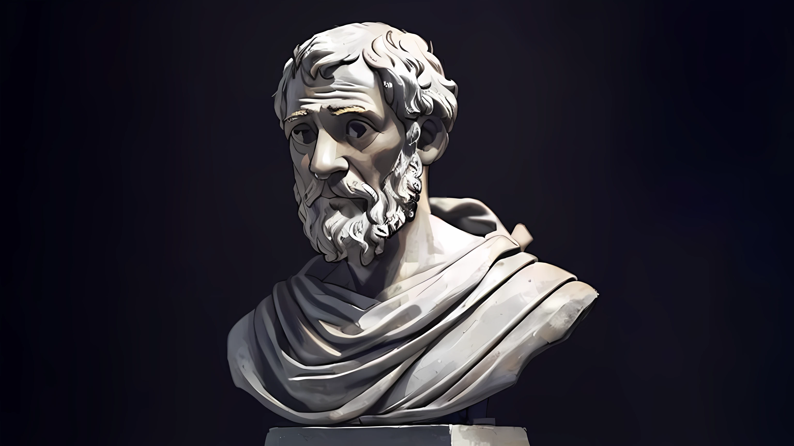 Aristotle, statue,