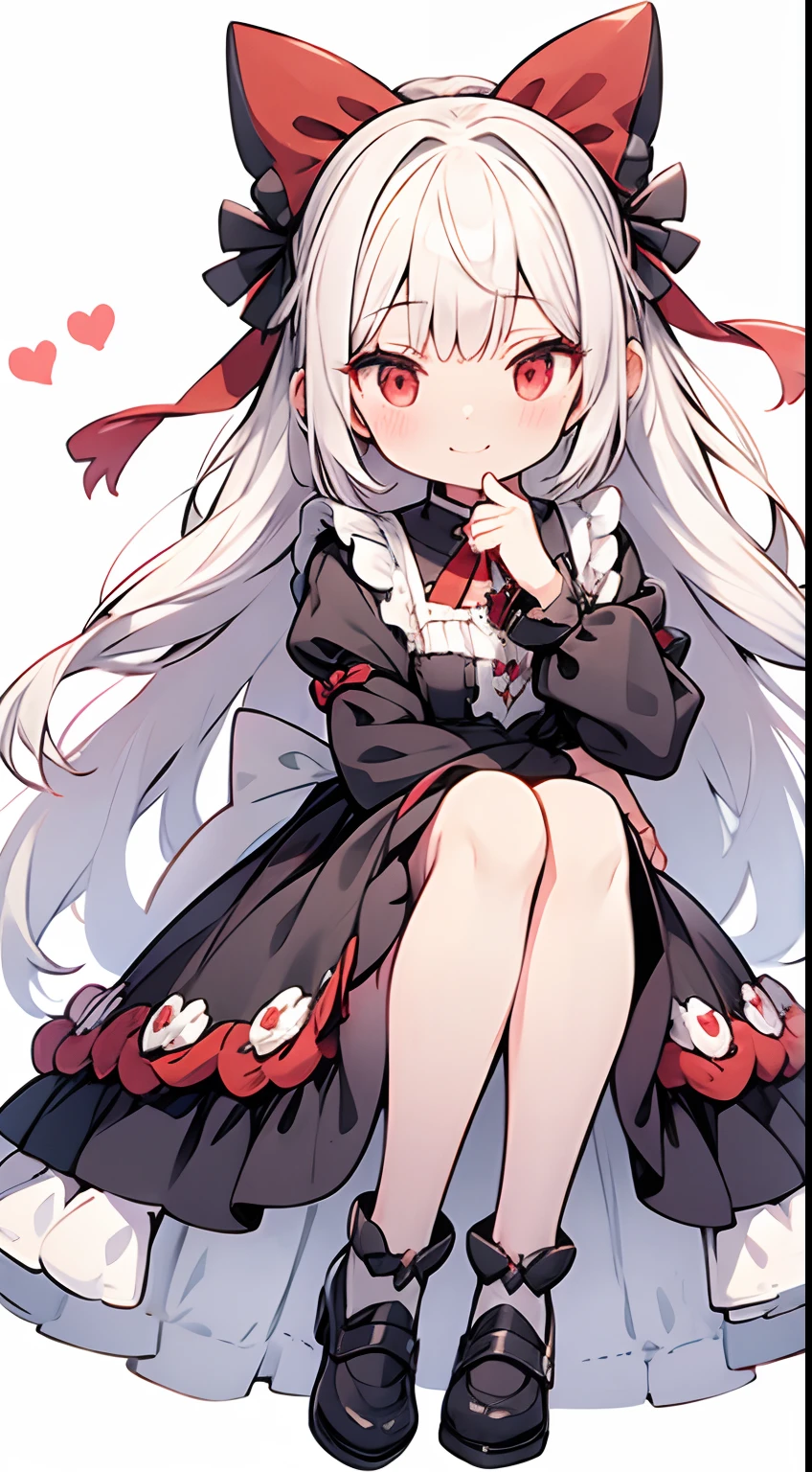 masutepiece, Best Quality, Ultra-detailed, kawaii, Cute, lovely, Extremely detailed, 4K, 8K, Best Quality, Beautiful, Anime style,Full body up, A ****************, Lori, Solo, Maids,****ta,magical ***********,Beautiful white hair,Beautiful red eyes, Beautiful eyes,Yumekawa,White-skinned,Fluffy long hair,  slim, slender, Smile