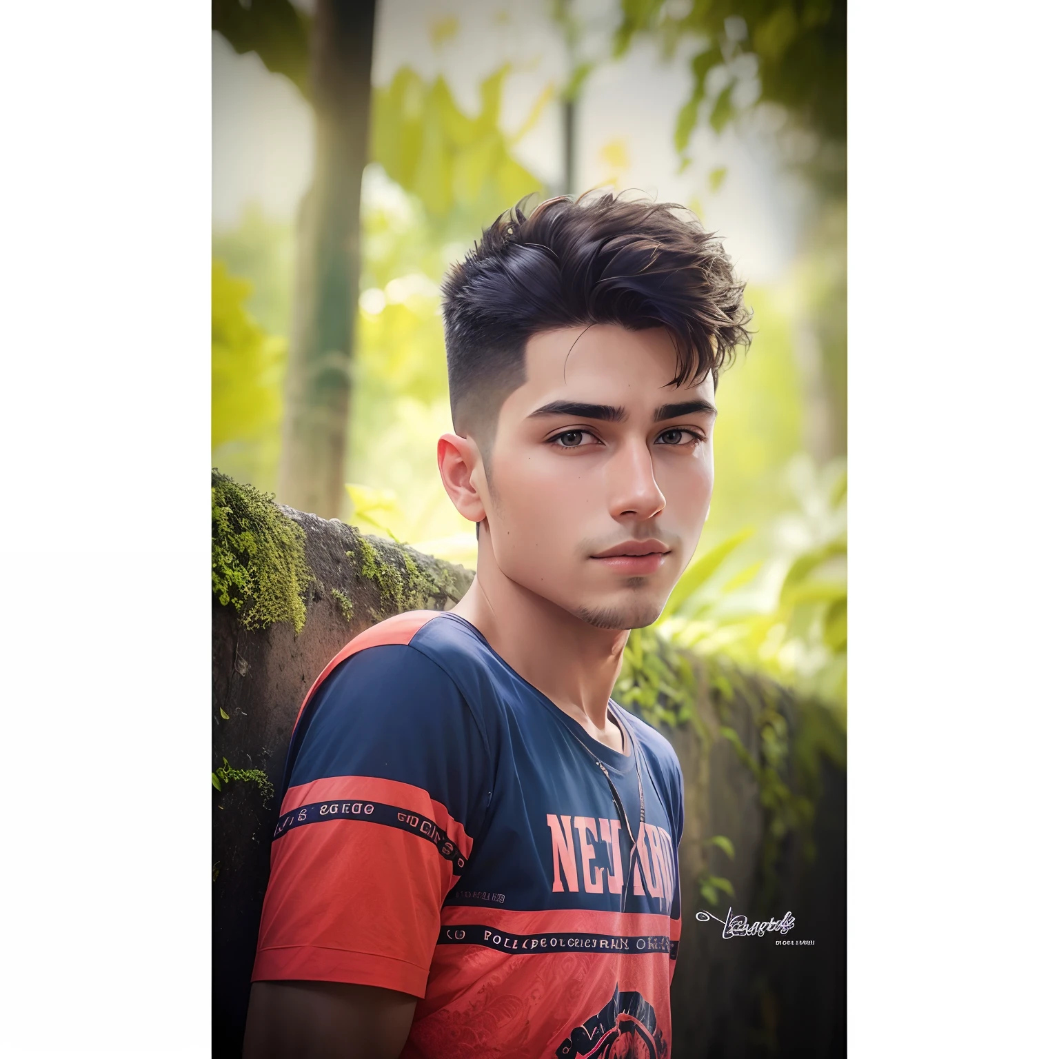 handsome boy and background new pic and hair style