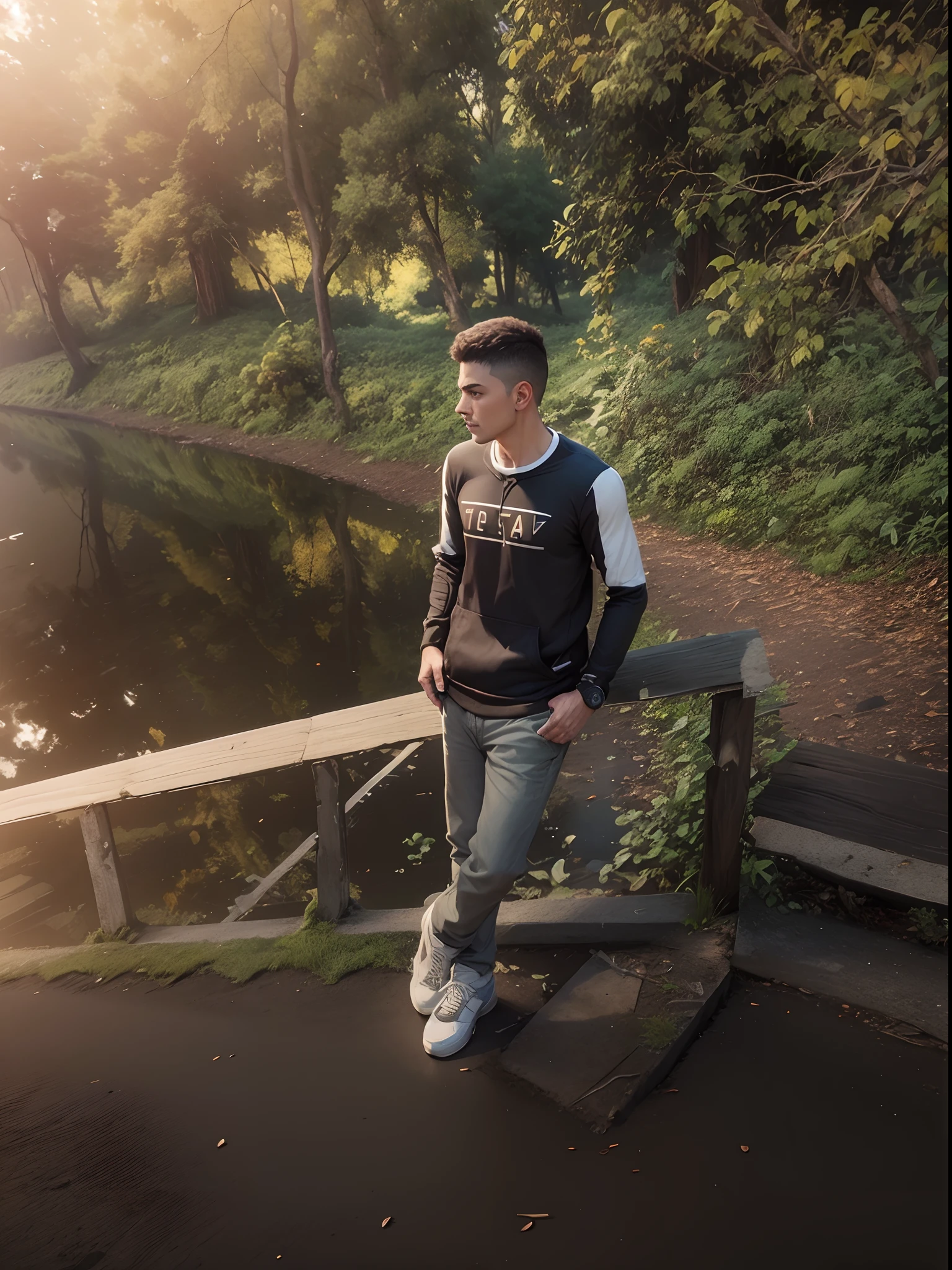 Realistic face,8k resolution, change background, hoodie wear