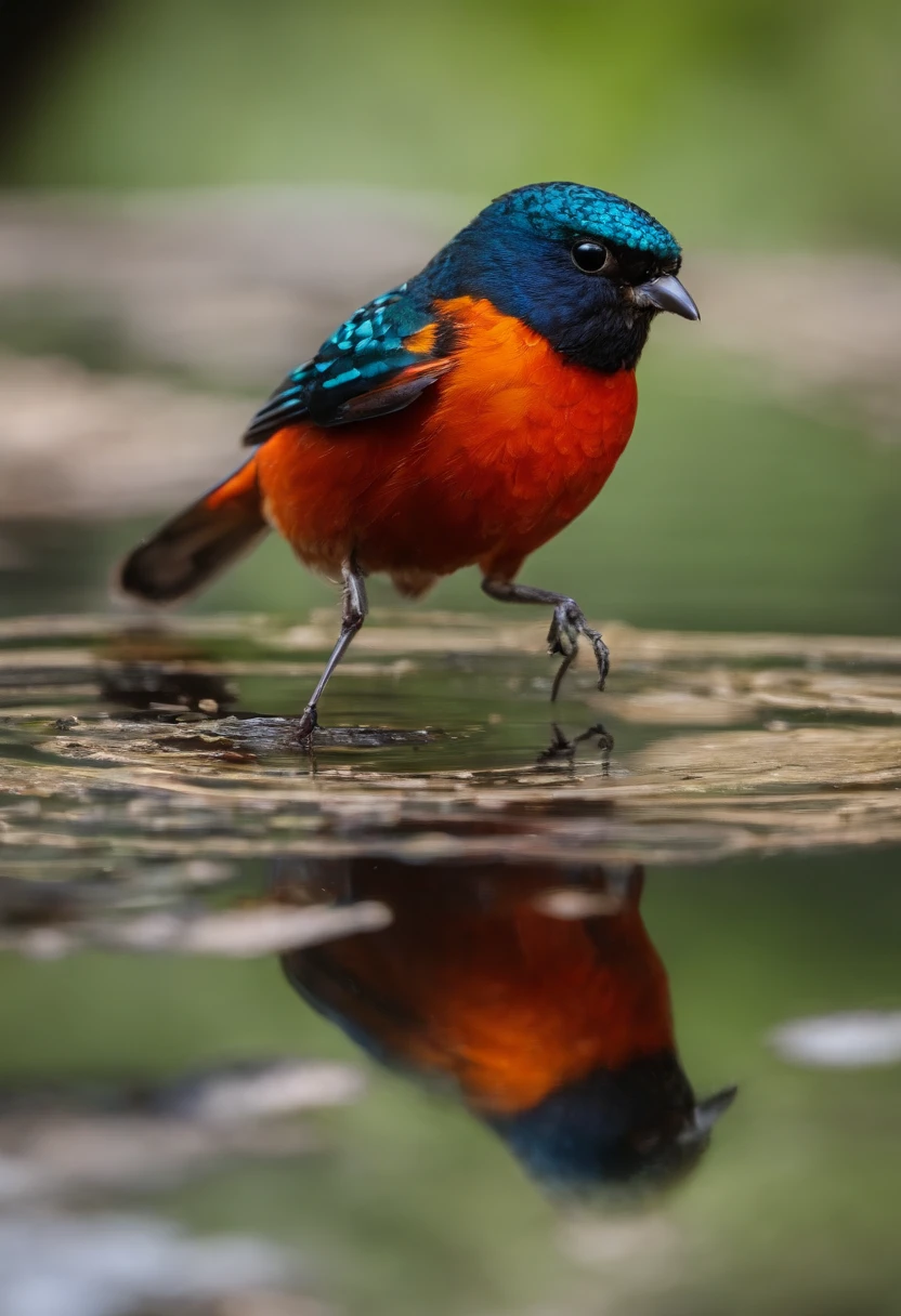 flies, bird wings