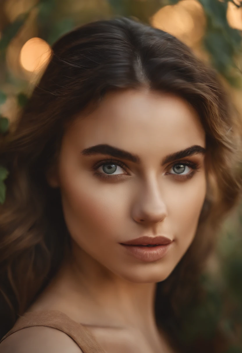 A girl in a garden,medium:illustration,beautiful detailed eyes,beautiful detailed lips,extremely detailed eyes and face,longeyelashes,highres,ultra-detailed,photorealistic,vivid colors,bokeh,portraits,warm tones,soft lighting