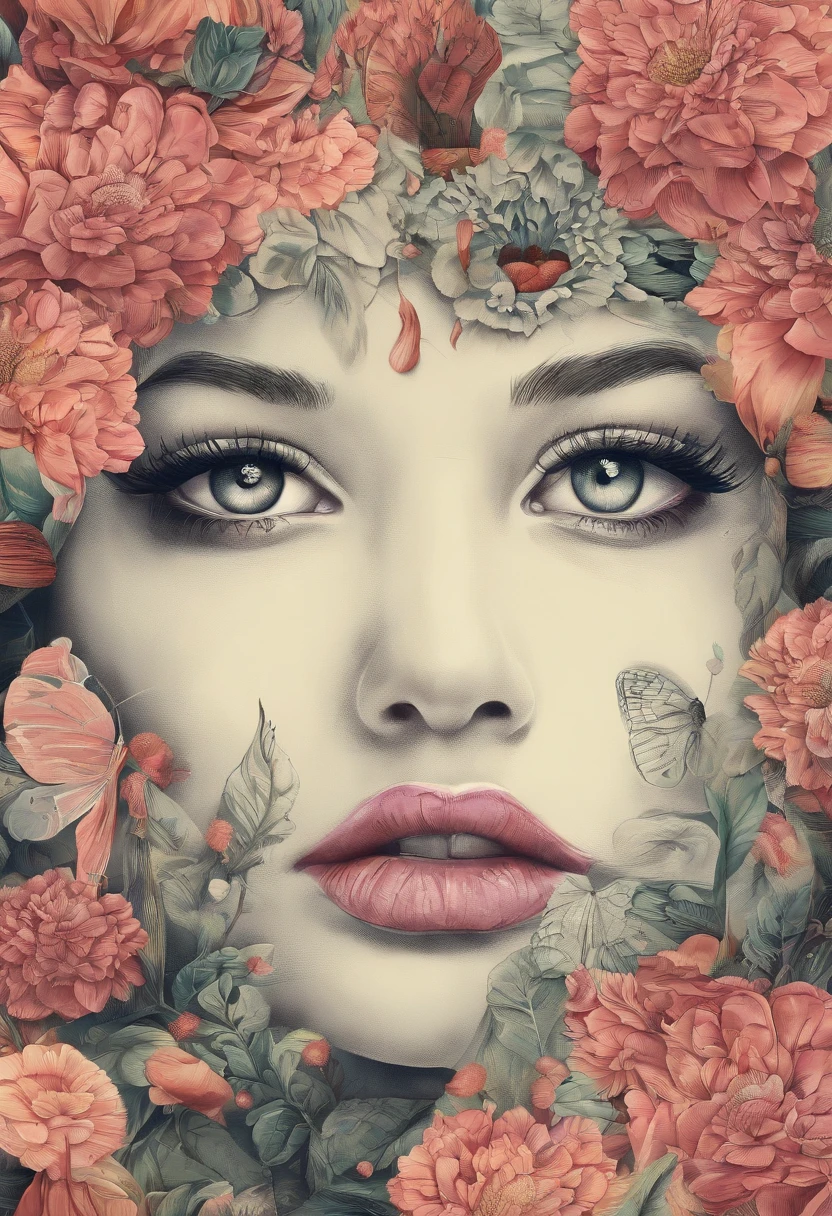 uma em um jardim,medium:illustration,belos olhos detalhados,beautiful detailed lips,olhos e rosto extremamente detalhados,long eyeslashes,Altas,ultra-detalhado,fotorrealista,vivid colors,Bokeh,Retratos,tons quentes,soft lighting