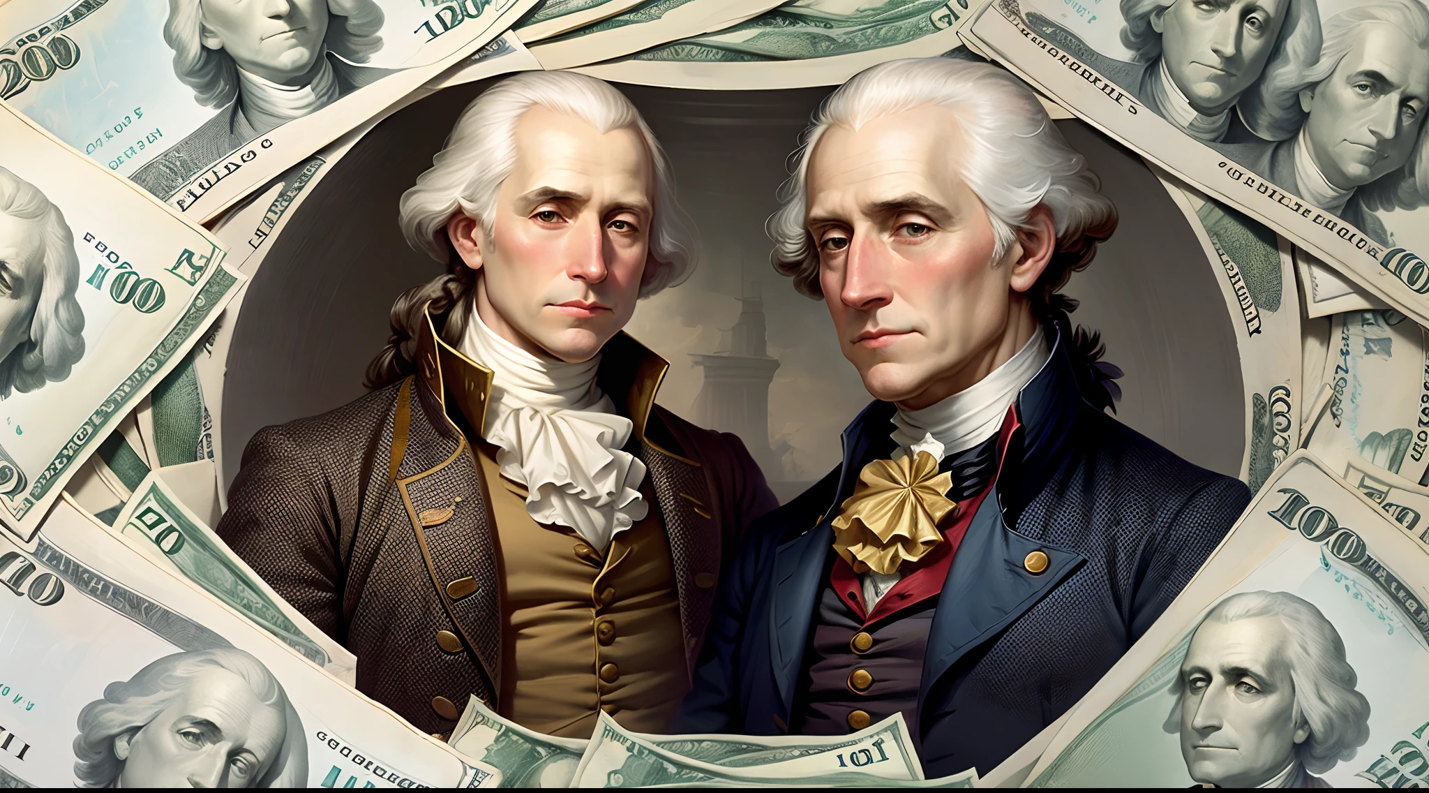 George Washington money spread