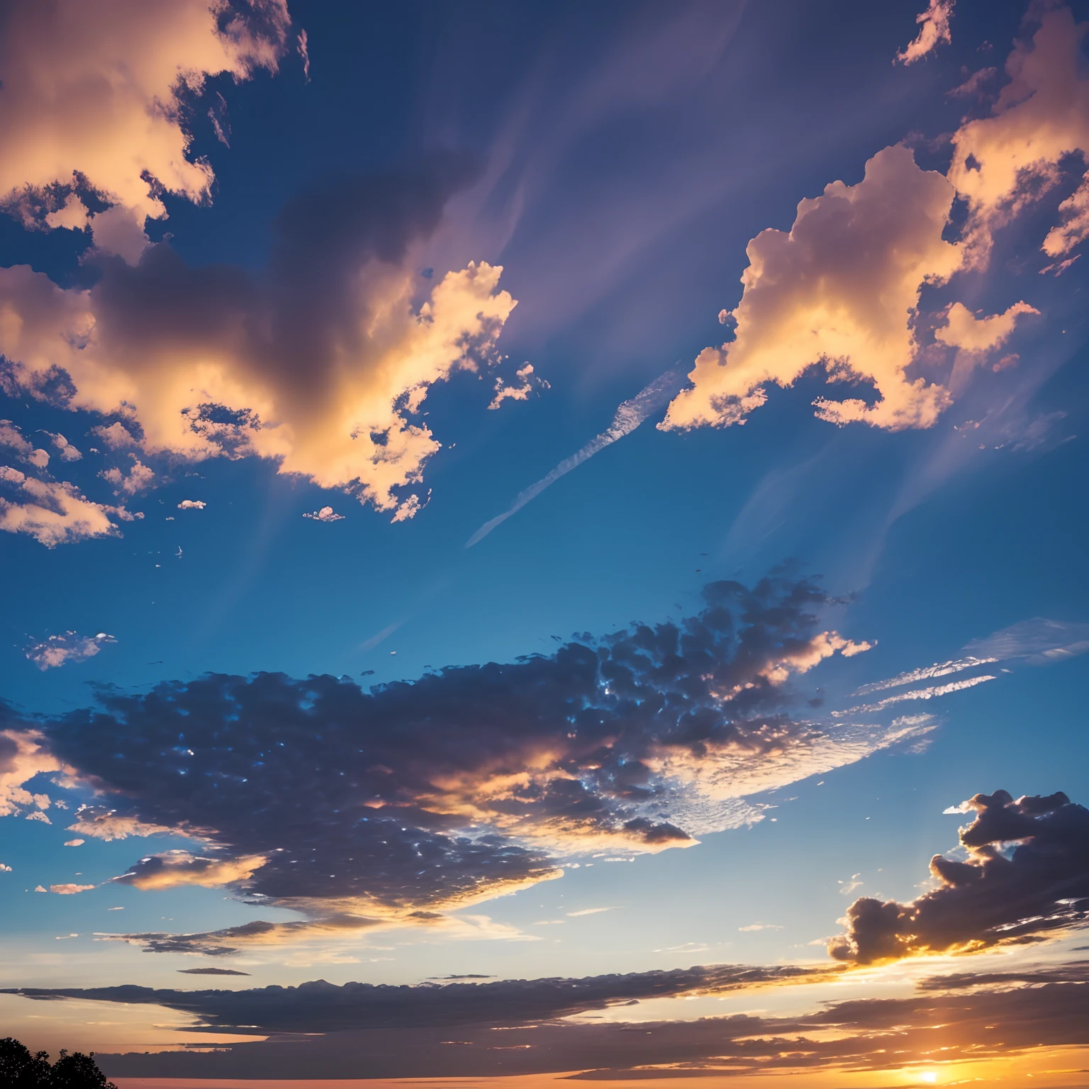 Evening sky