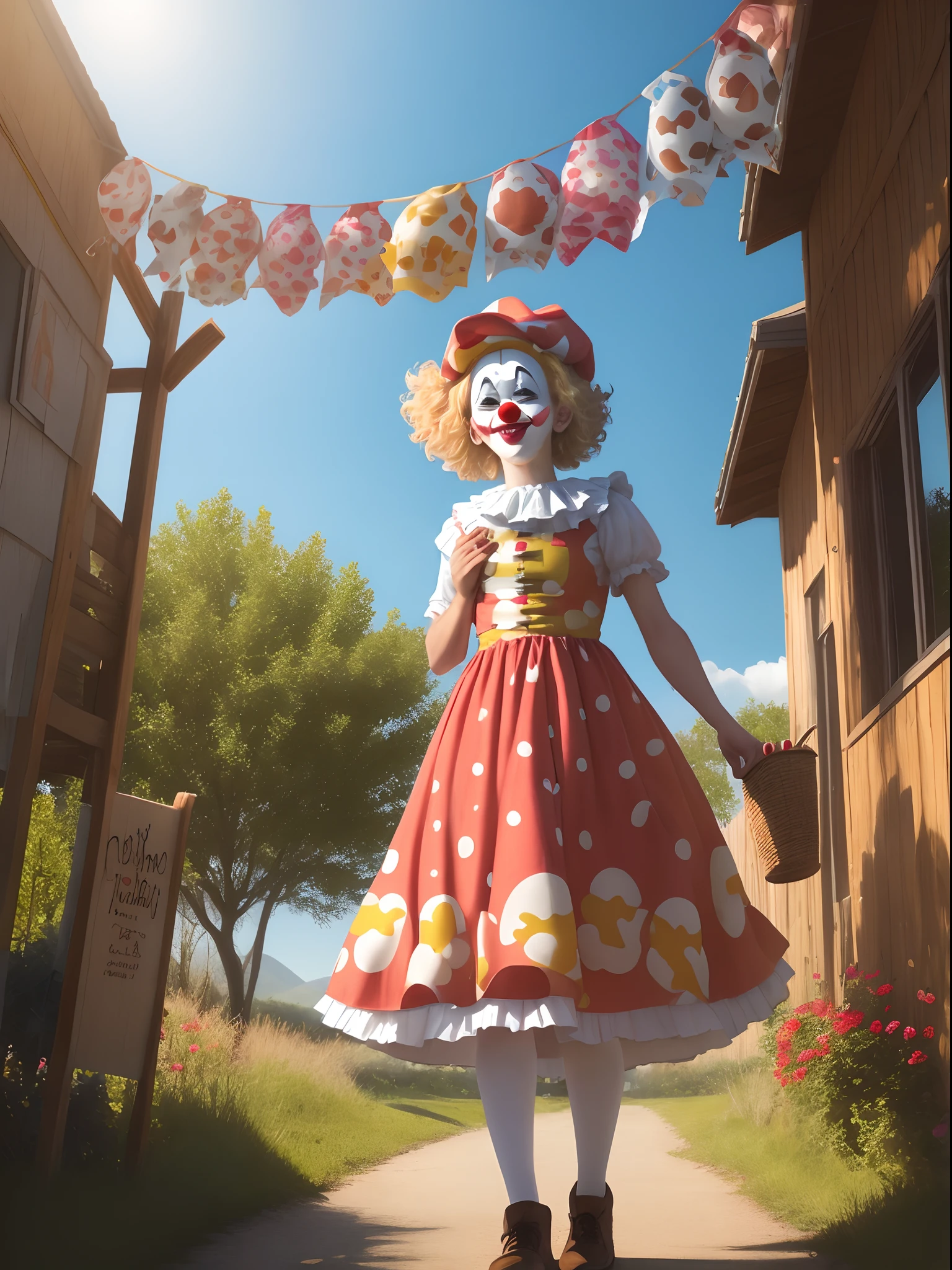Clown rating trails for breakfast