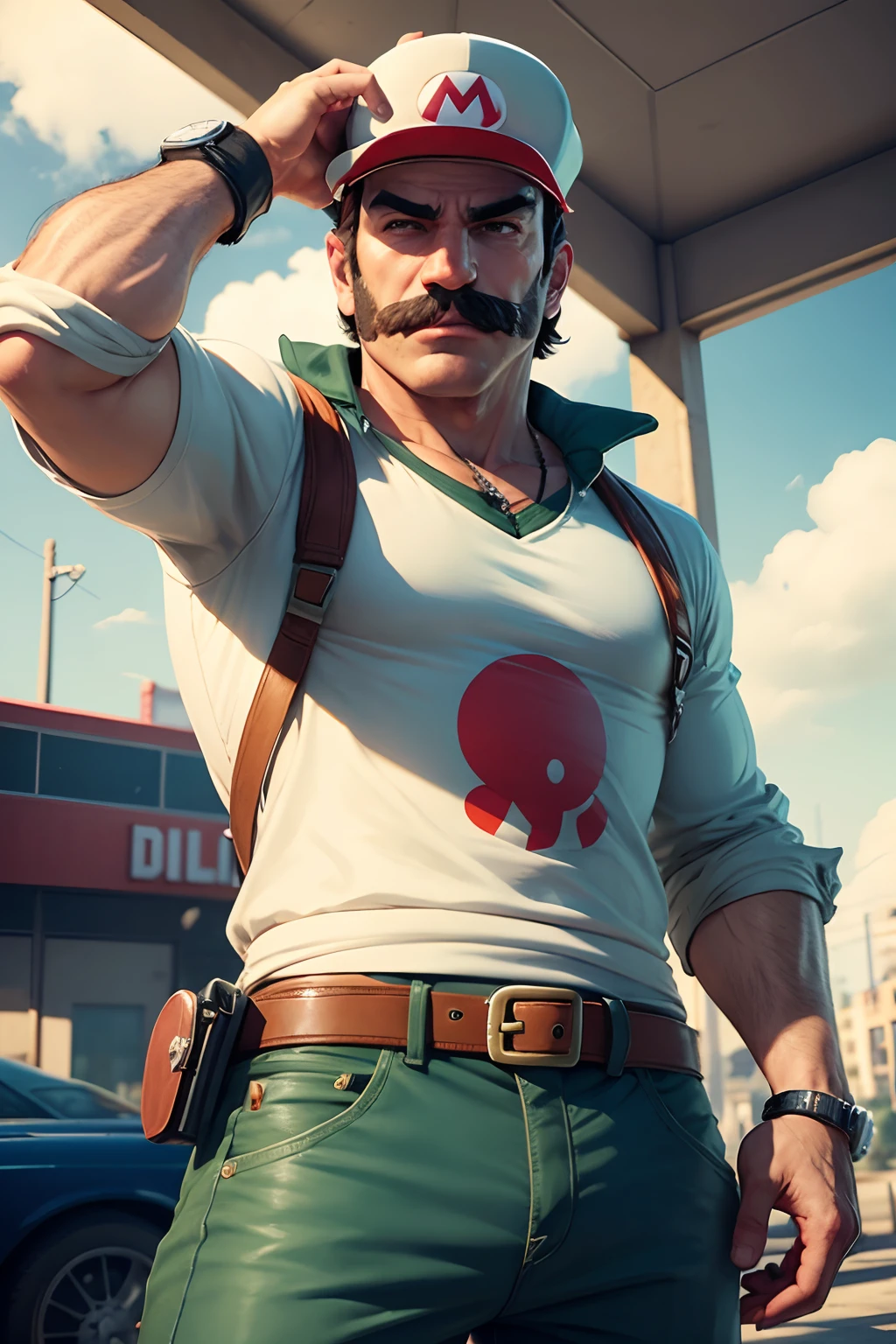 mario, in gta5 world